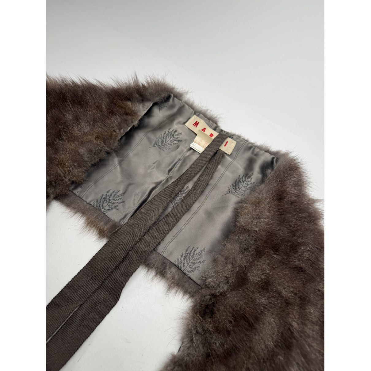 Marni Brown Fur Top Size M / US 6-8 / IT 42-44 - 5 Thumbnail