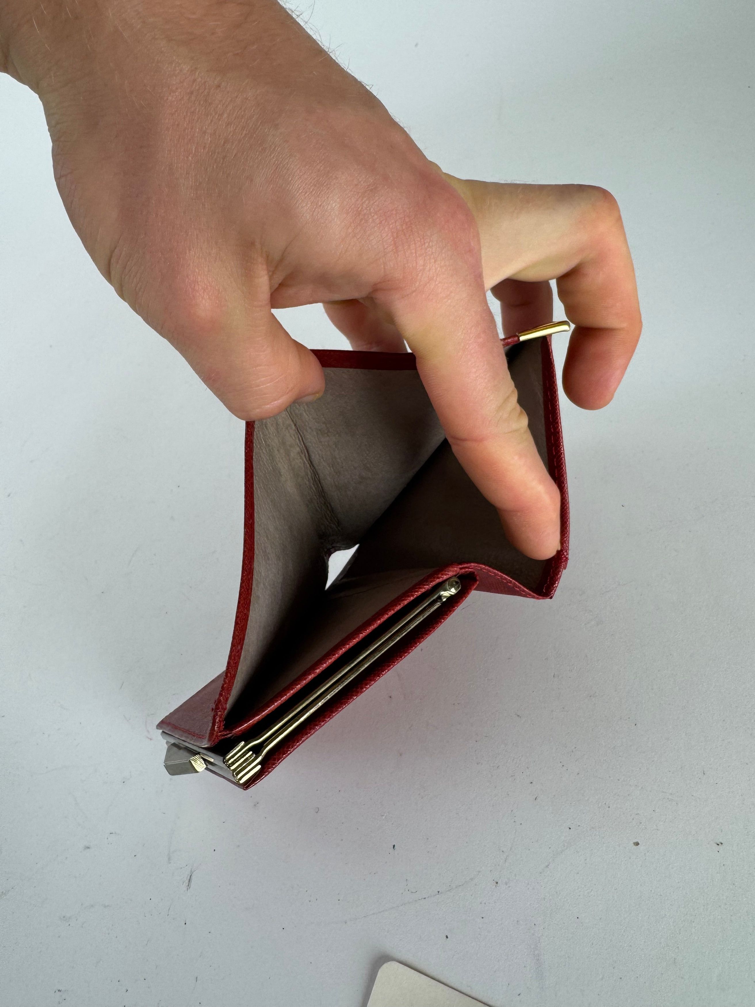Givenchy Vintage GV3 leather wallet Red Size ONE SIZE - 7 Thumbnail
