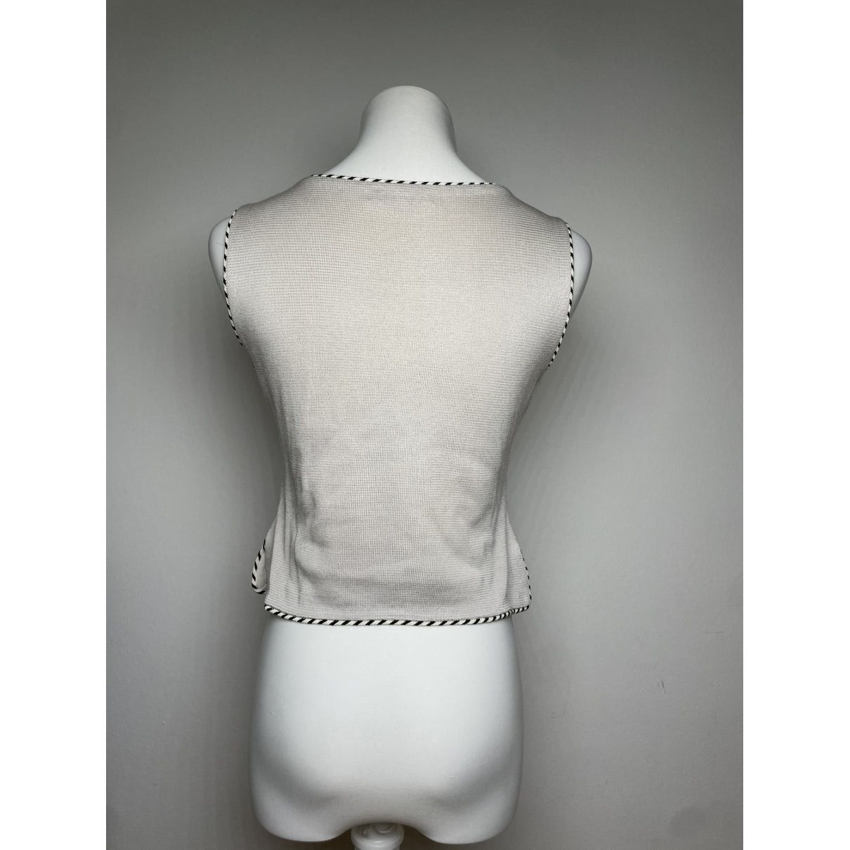 Dior J'A8 Silver Viscose Top Size M / US 6-8 / IT 42-44 - 4 Thumbnail