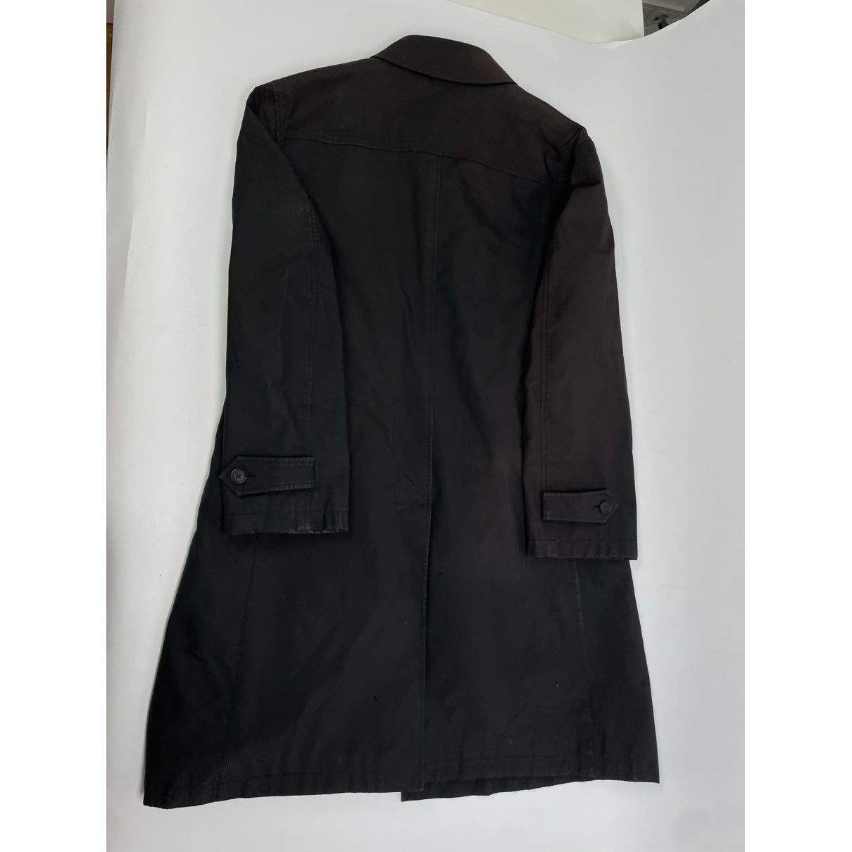 Burberry Black Polyester Coat Size L / US 10 / IT 46 - 5 Thumbnail