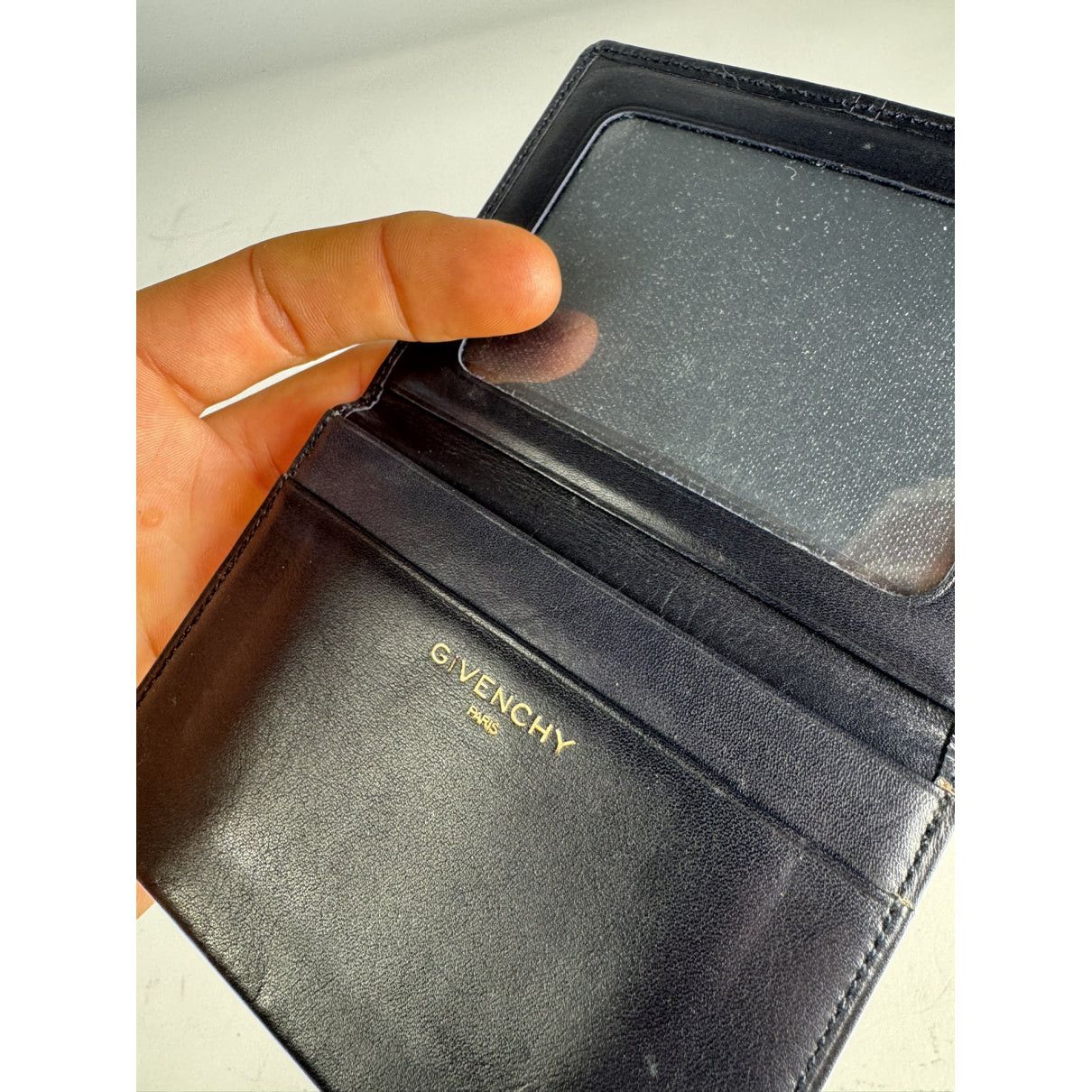Givenchy Navy Leather Purse Size ONE SIZE - 5 Thumbnail
