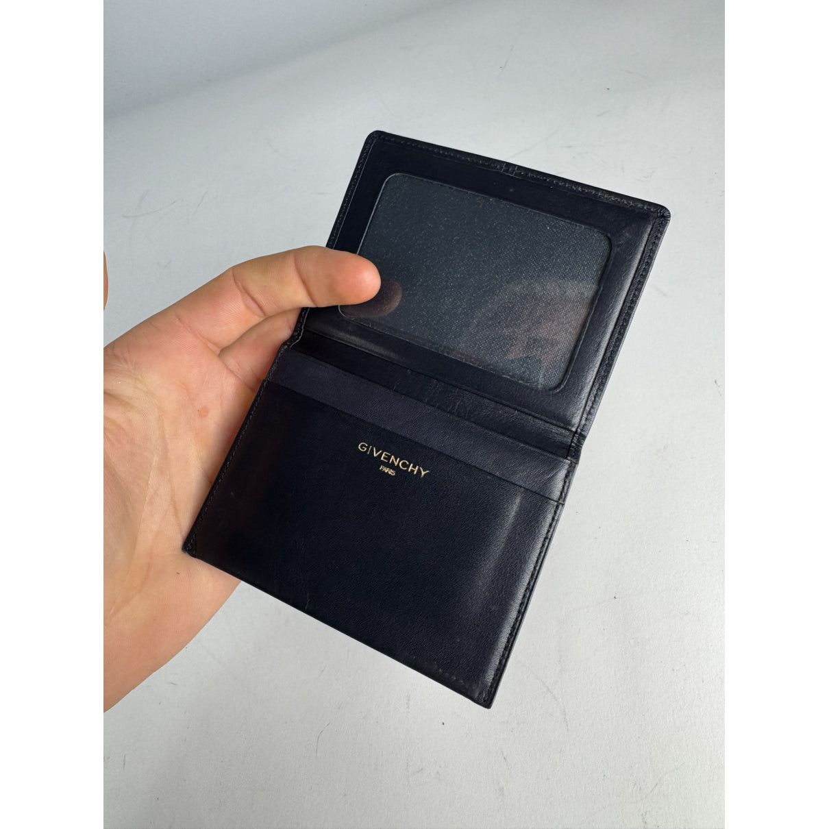 Givenchy Navy Leather Purse Size ONE SIZE - 4 Thumbnail