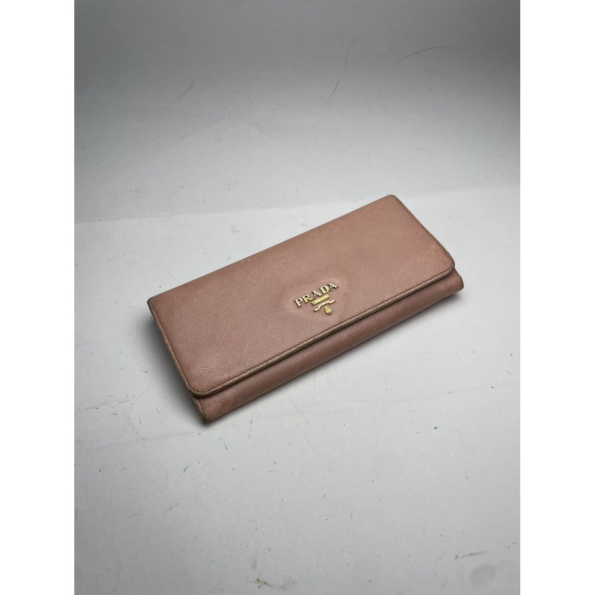 Prada Diagramme Pink Leather Wallet Size ONE SIZE - 4 Thumbnail