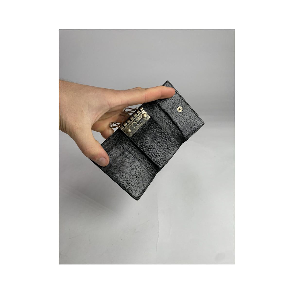 Gucci GG Blooms Black Leather Purse Size ONE SIZE - 5 Thumbnail