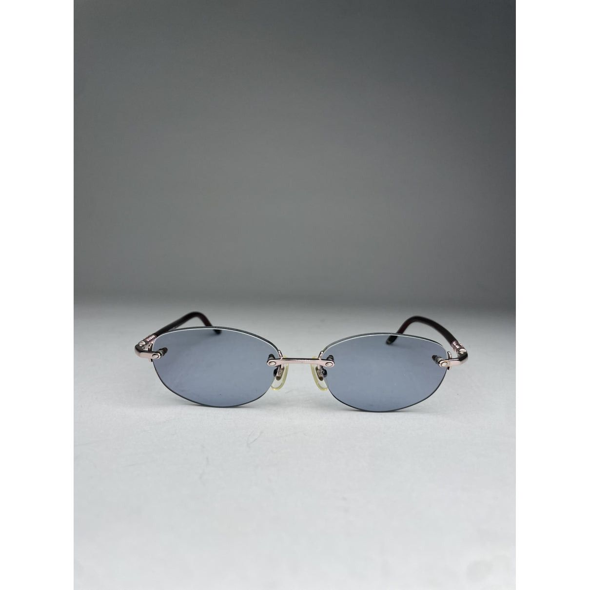 Celine Blue Metal Sunglasses Size ONE SIZE - 2 Thumbnail