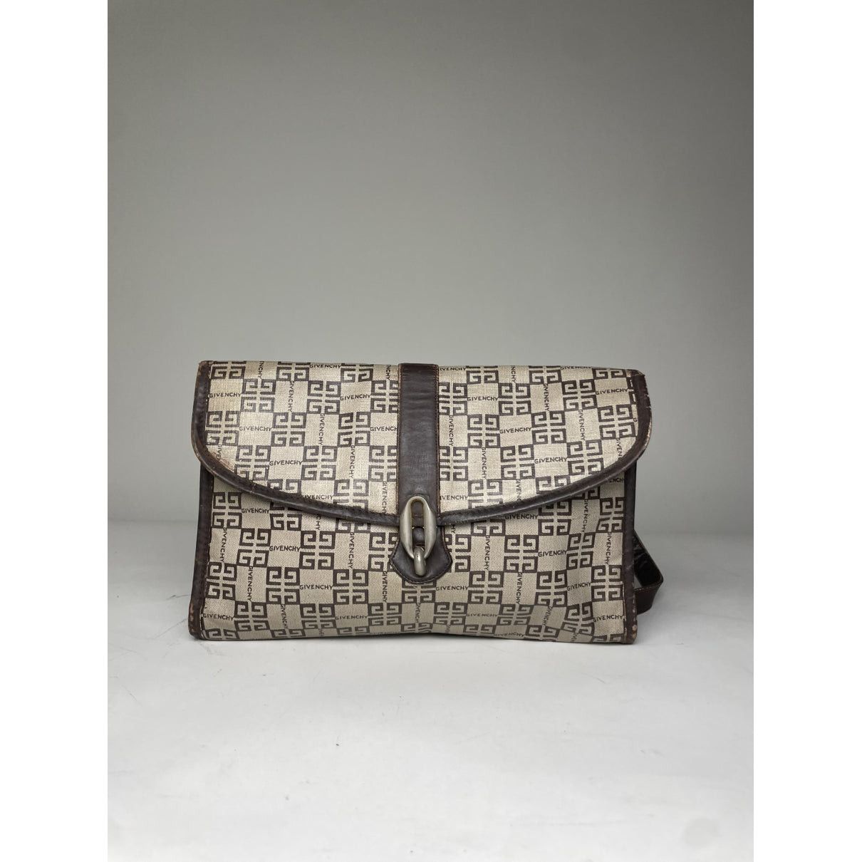 Givenchy 4G Grey Leather Handbag Size ONE SIZE - 2 Thumbnail