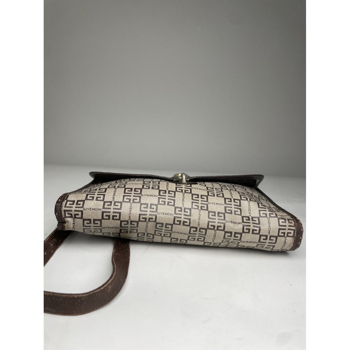 Givenchy 4G Grey Leather Handbag Size ONE SIZE - 5 Thumbnail