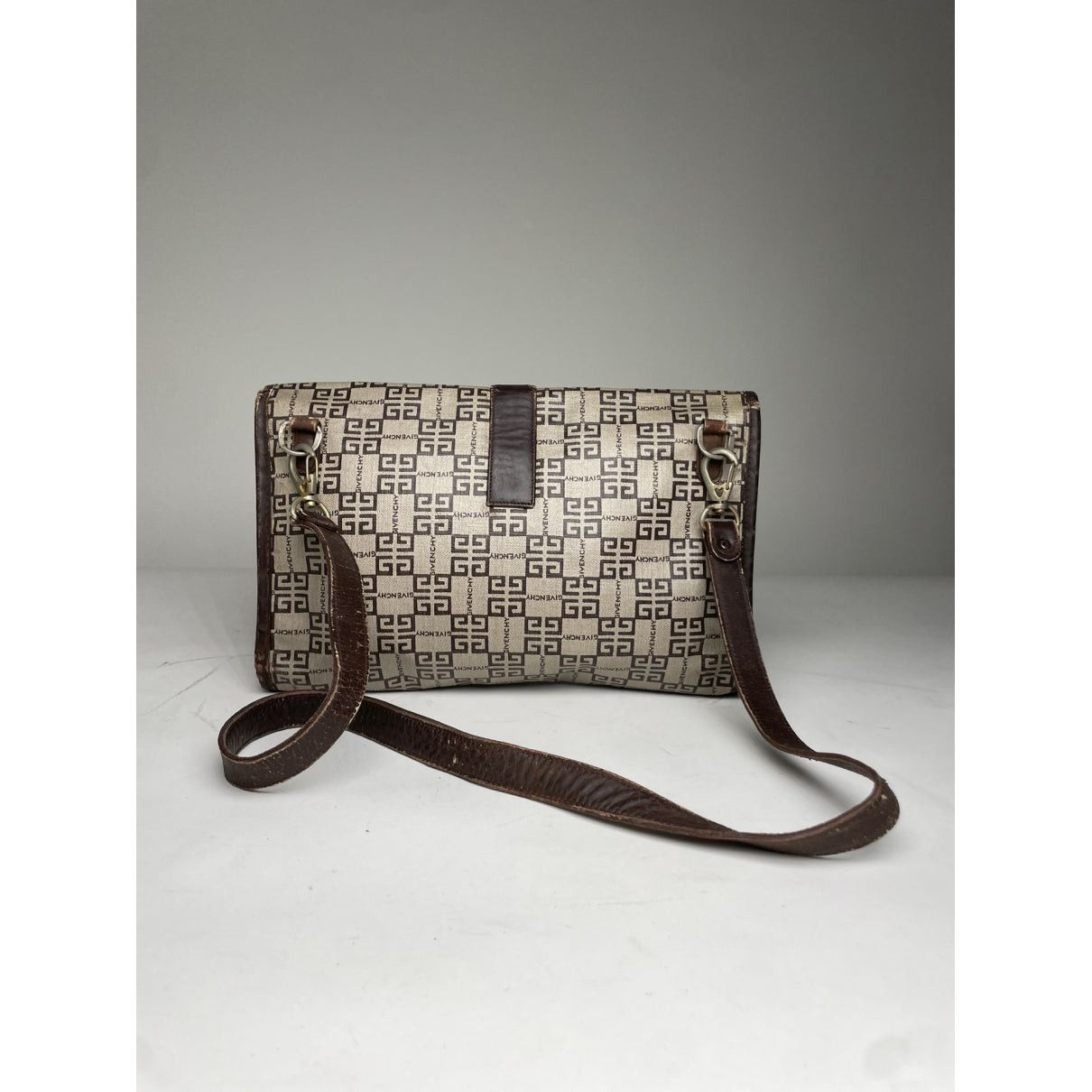 Givenchy 4G Grey Leather Handbag Size ONE SIZE - 3 Thumbnail