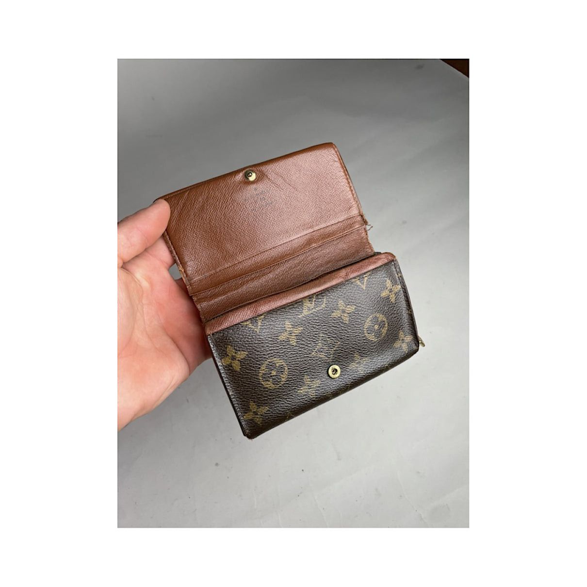 Louis Vuitton Marie Brown Leather Wallet Size ONE SIZE - 4 Thumbnail
