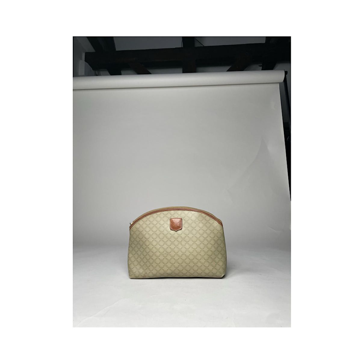 Celine Triomphe Beige Leather Wallet Size ONE SIZE - 2 Thumbnail