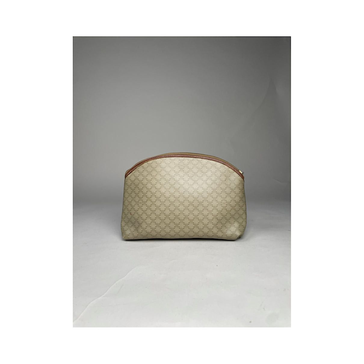 Celine Triomphe Beige Leather Wallet Size ONE SIZE - 3 Thumbnail