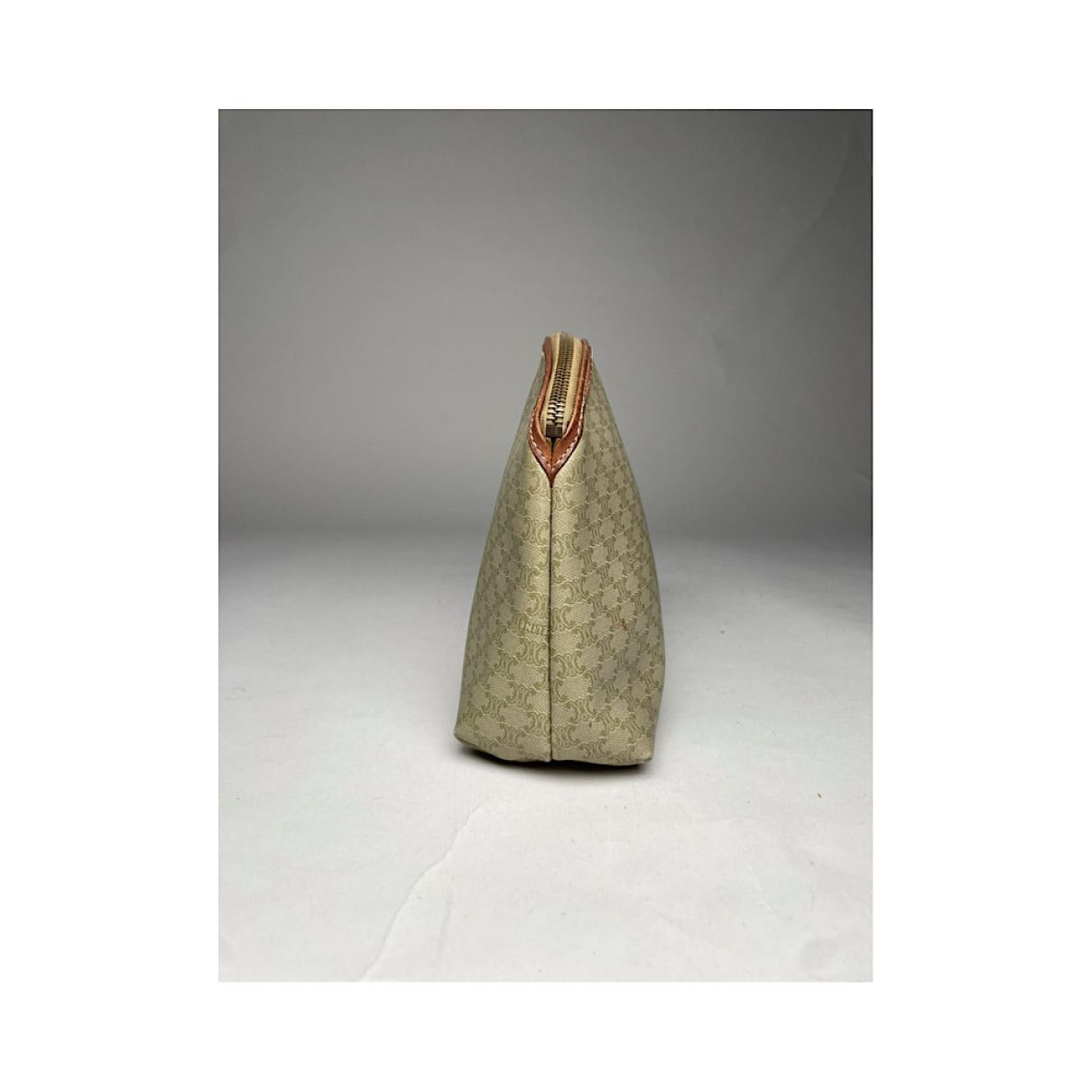 Celine Triomphe Beige Leather Wallet Size ONE SIZE - 4 Thumbnail