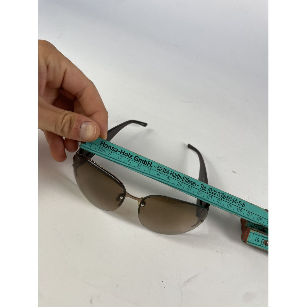 Celine Brown Plastic Sunglasses Size ONE SIZE - 3 Thumbnail