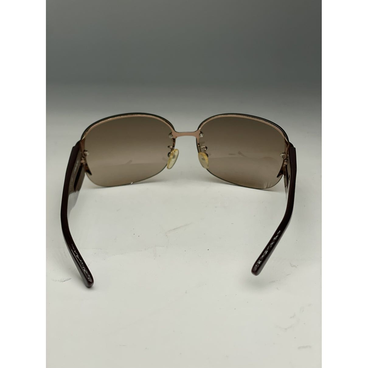 Celine Brown Plastic Sunglasses Size ONE SIZE - 2 Thumbnail