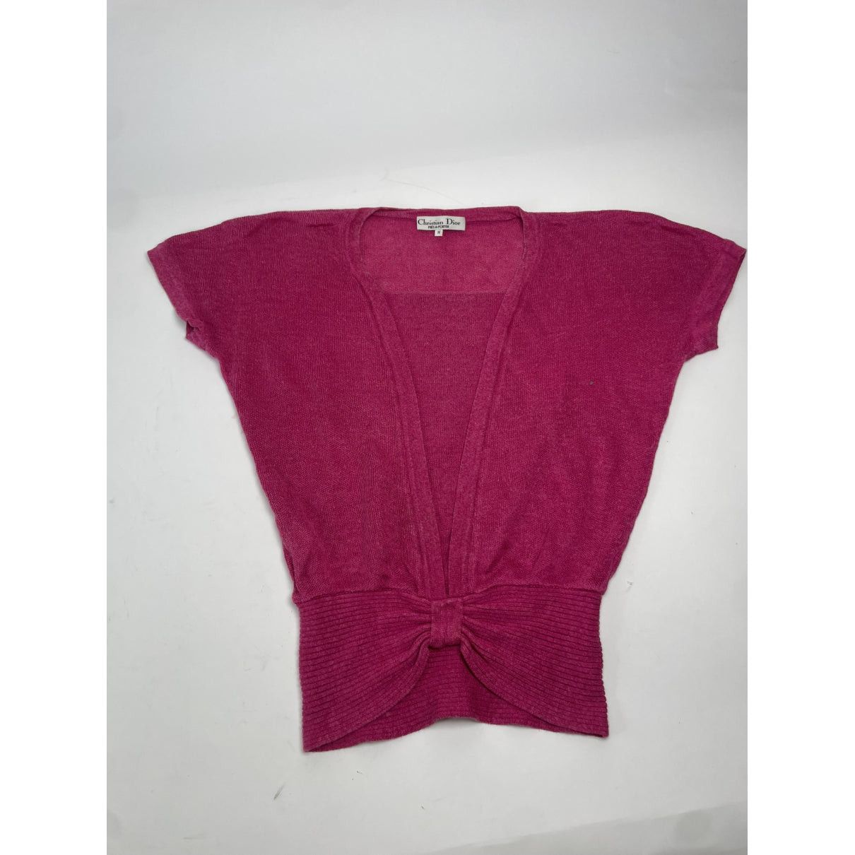Dior J'adore Pink Wool Top Size M / US 6-8 / IT 42-44 - 5 Thumbnail