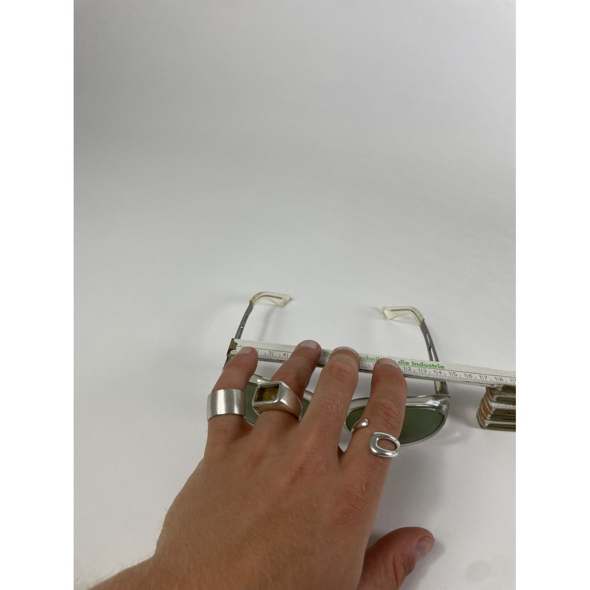 Celine Silver Metal Sunglasses Size ONE SIZE - 5 Thumbnail