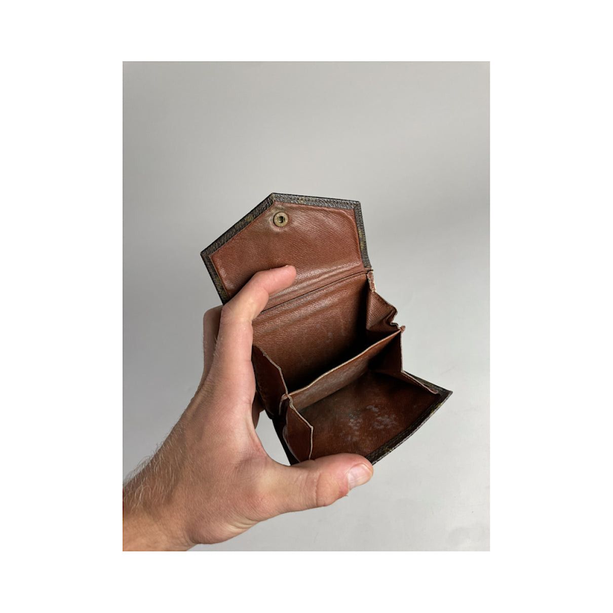 Louis Vuitton Kimono Brown Leather Wallet Size ONE SIZE - 4 Thumbnail