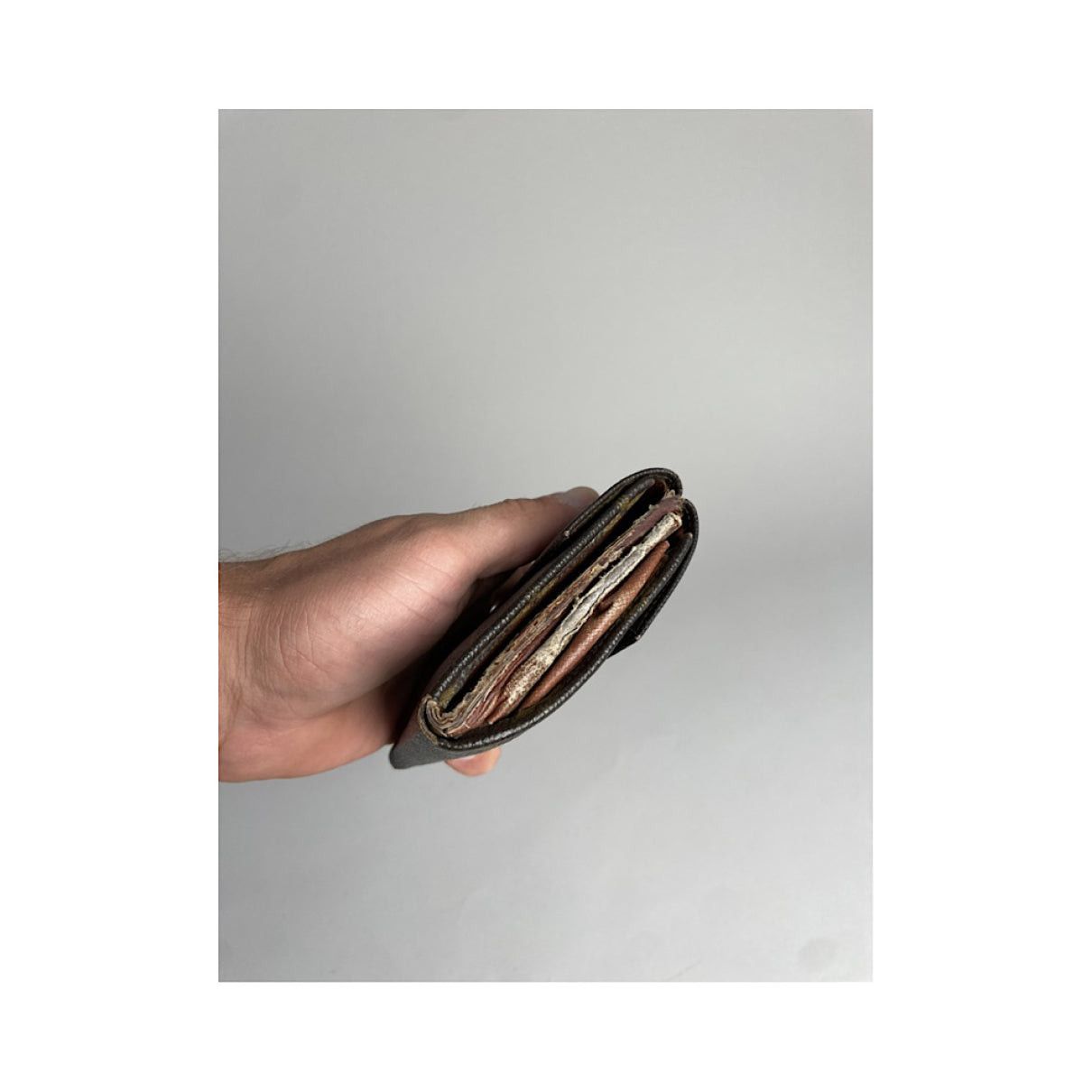 Louis Vuitton Kimono Brown Leather Wallet Size ONE SIZE - 3 Thumbnail