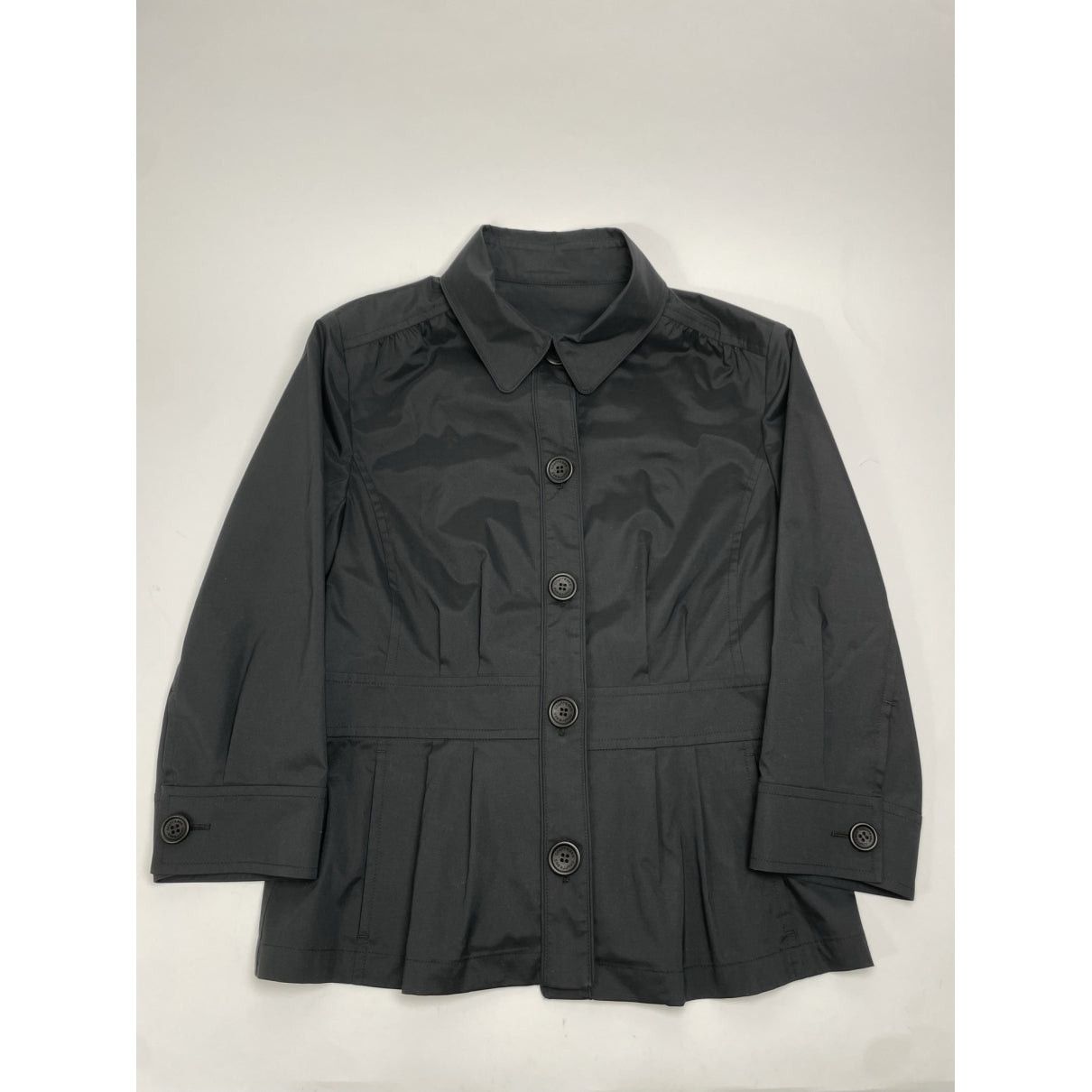 Courreges Courrèges Black Polyester Trench Coat Size M / US 6-8 / IT 42-44 - 2 Thumbnail