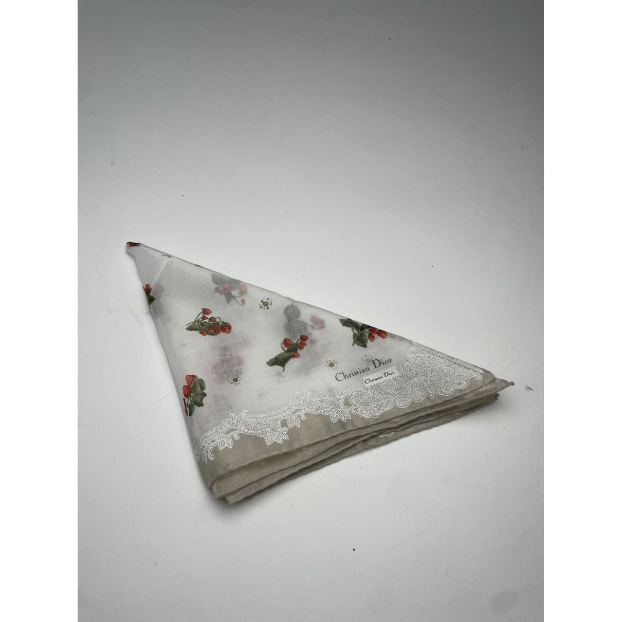 Dior Multicolour Silk Scarf Size ONE SIZE - 4 Thumbnail