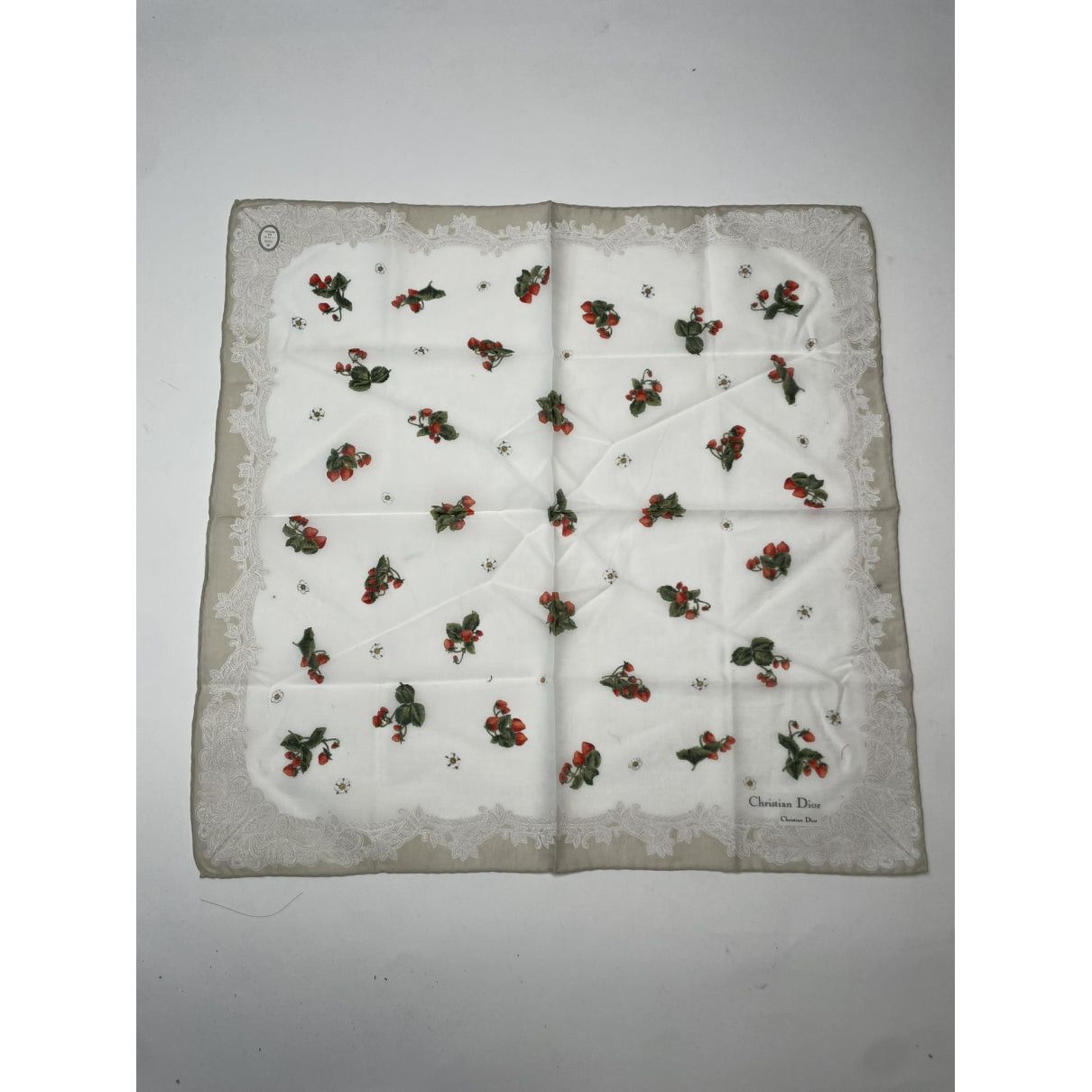 Dior Multicolour Silk Scarf Size ONE SIZE - 5 Thumbnail