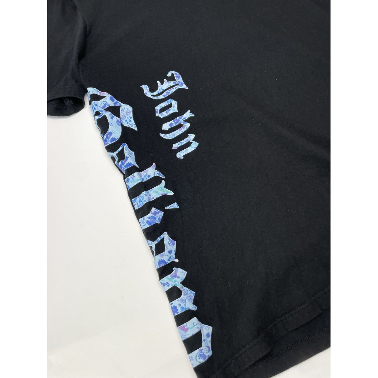 John Galliano Black Cotton Top Size L / US 10 / IT 46 - 2 Thumbnail