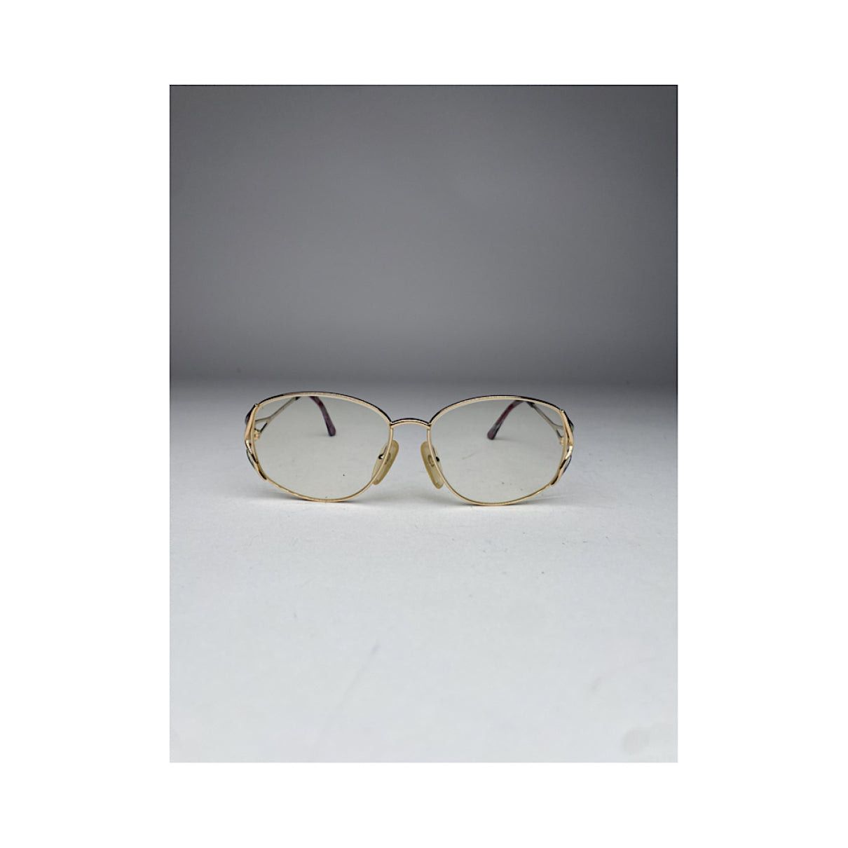 Dior Gold Metal Sunglasses Size ONE SIZE - 3 Thumbnail