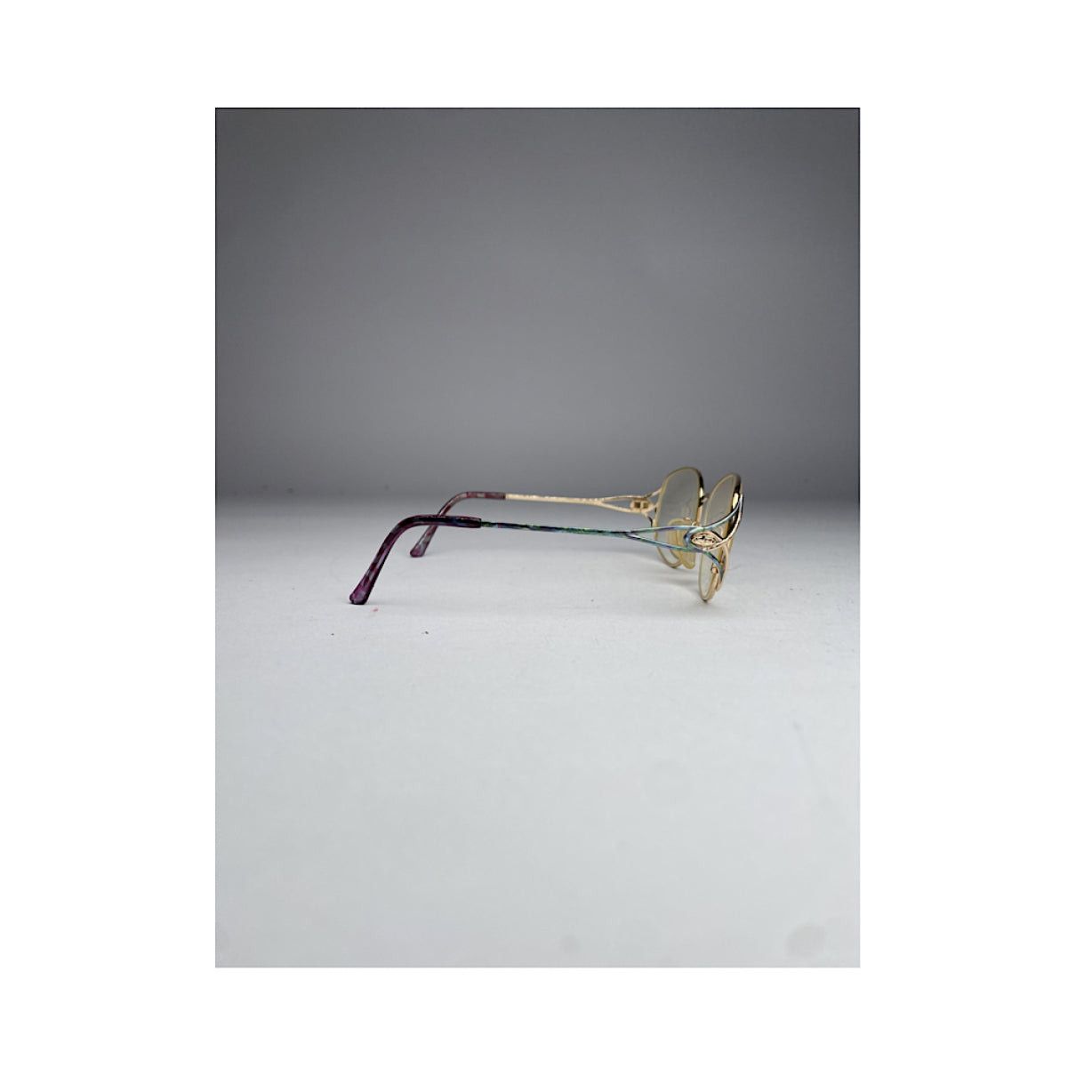 Dior Gold Metal Sunglasses Size ONE SIZE - 4 Thumbnail