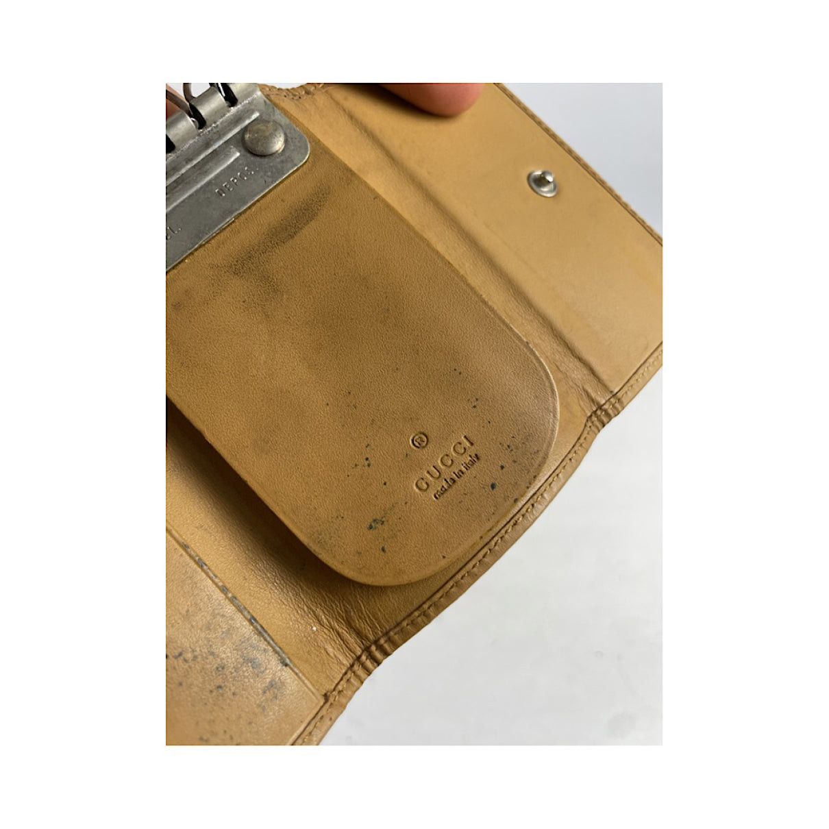 Gucci Horsebit 1955 Beige Leather Purse Size ONE SIZE - 5 Thumbnail