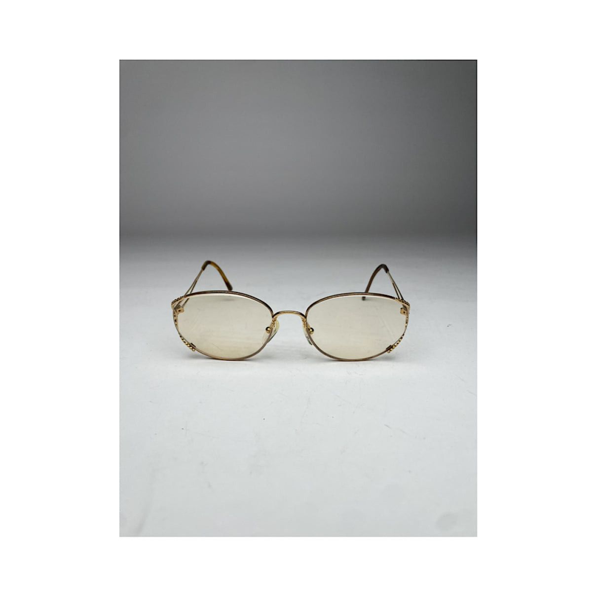 Dior Gold Metal Sunglasses Size ONE SIZE - 4 Thumbnail