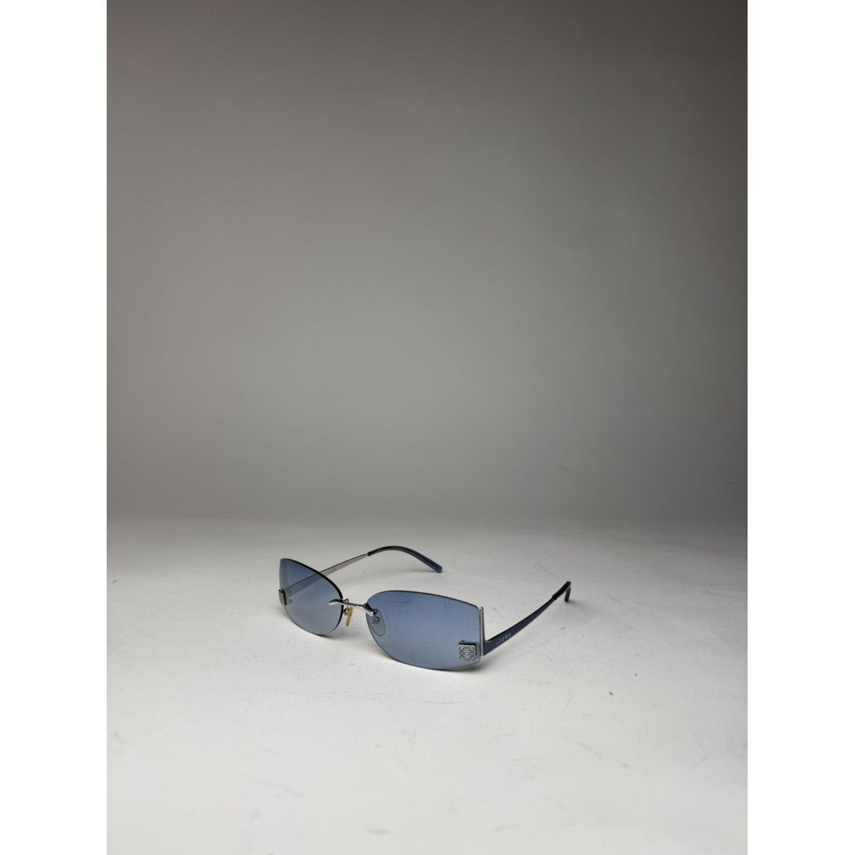 Loewe Blue Metal Sunglasses Size ONE SIZE - 5 Thumbnail