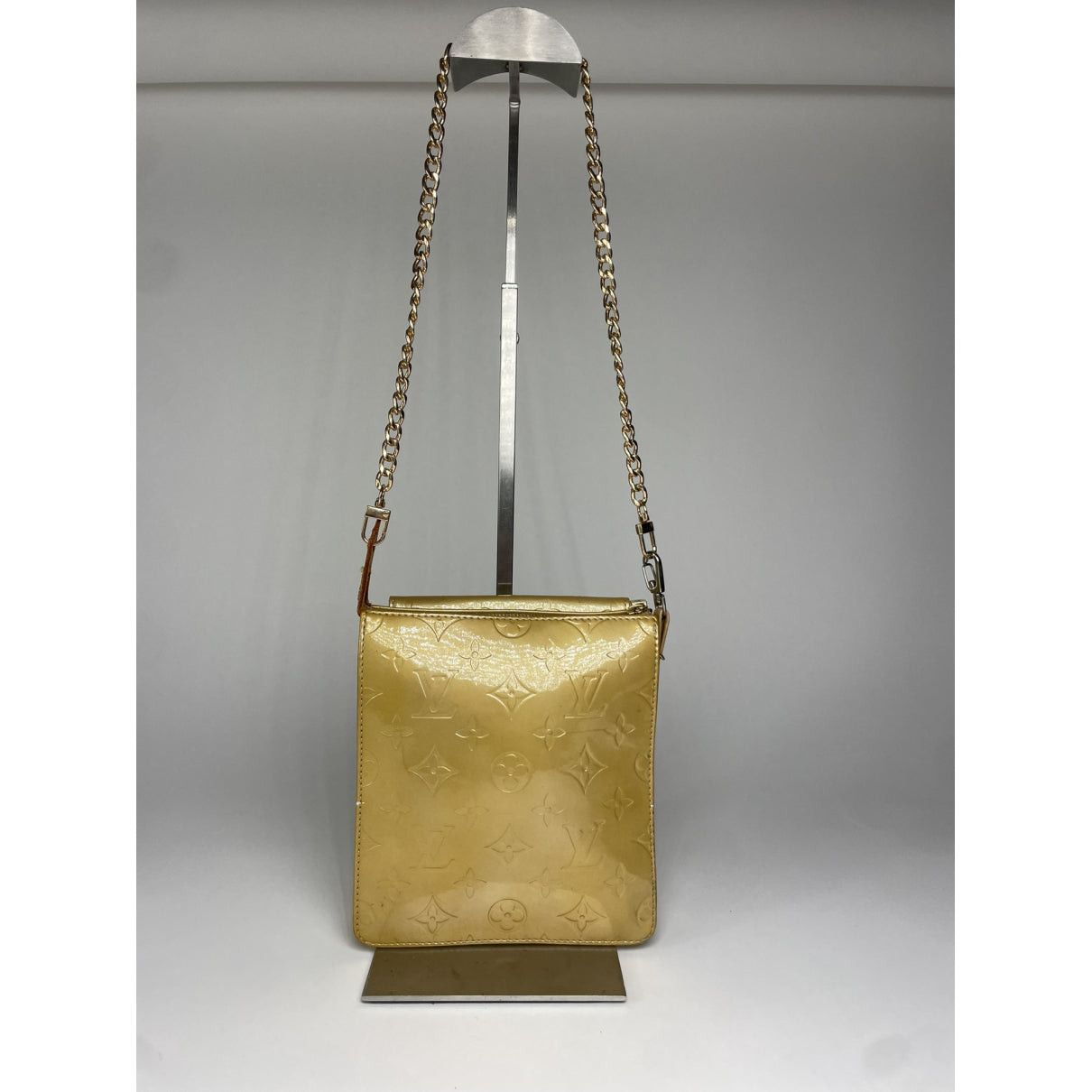 Louis Vuitton Ambre Yellow Patent Leather Handbag Size ONE SIZE - 5 Thumbnail