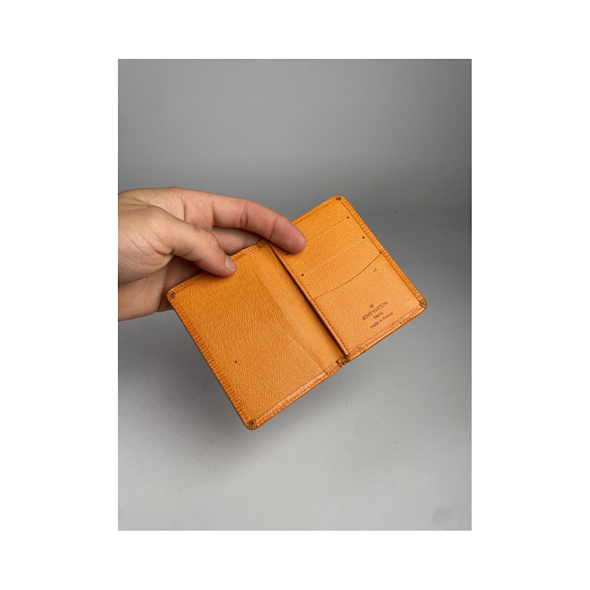 Louis Vuitton Orange Leather Purse Size ONE SIZE - 4 Thumbnail
