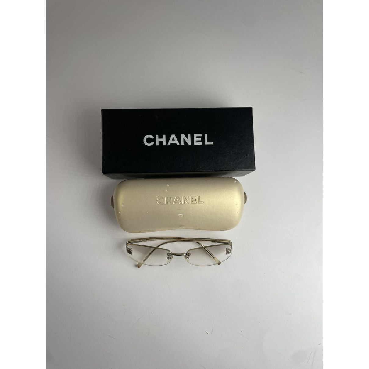 Chanel Silver Metal Sunglasses Size ONE SIZE - 2 Thumbnail