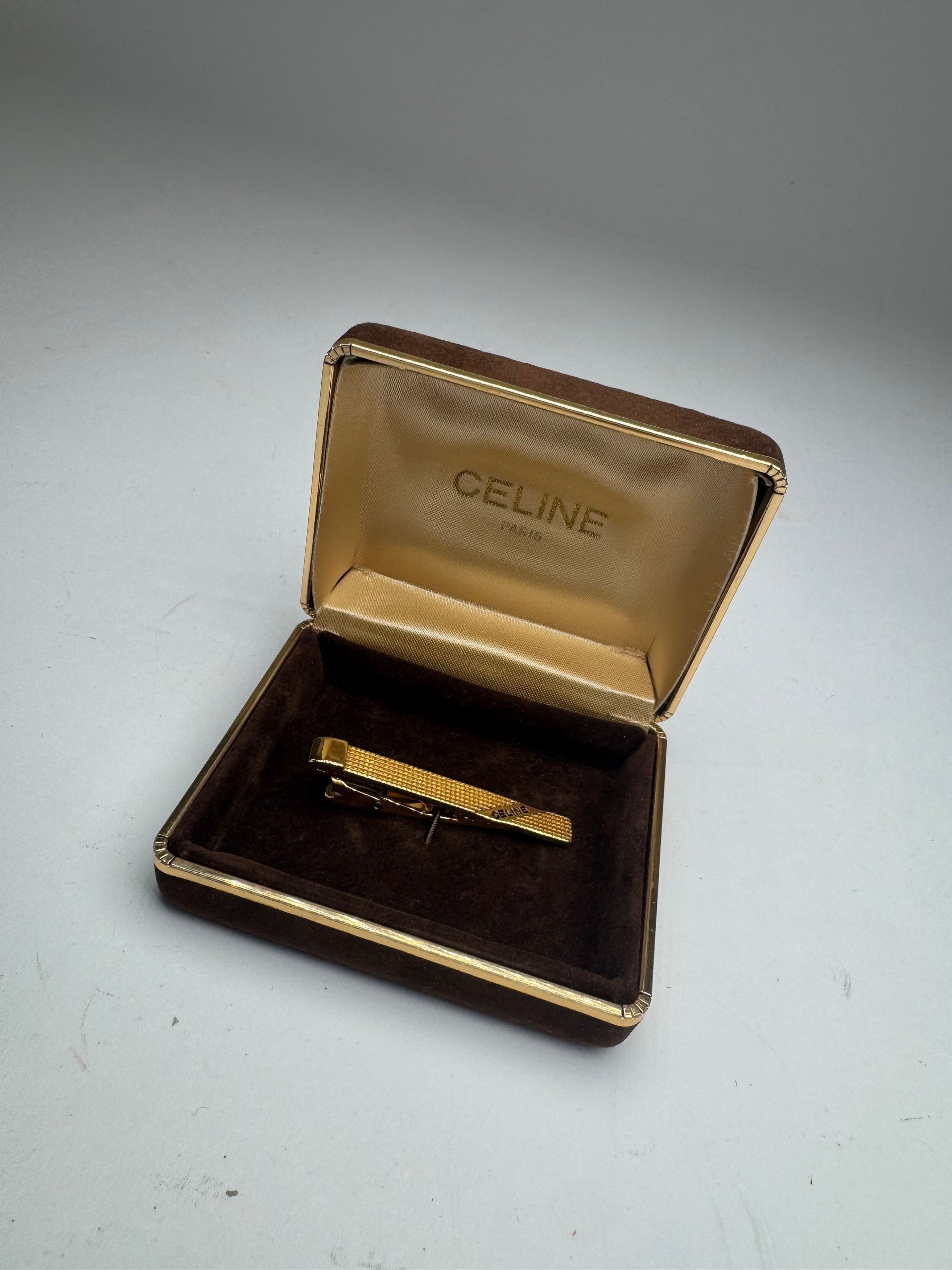 Celine Vintage Paris Money Tie Clamp Size ONE SIZE - 12 Thumbnail