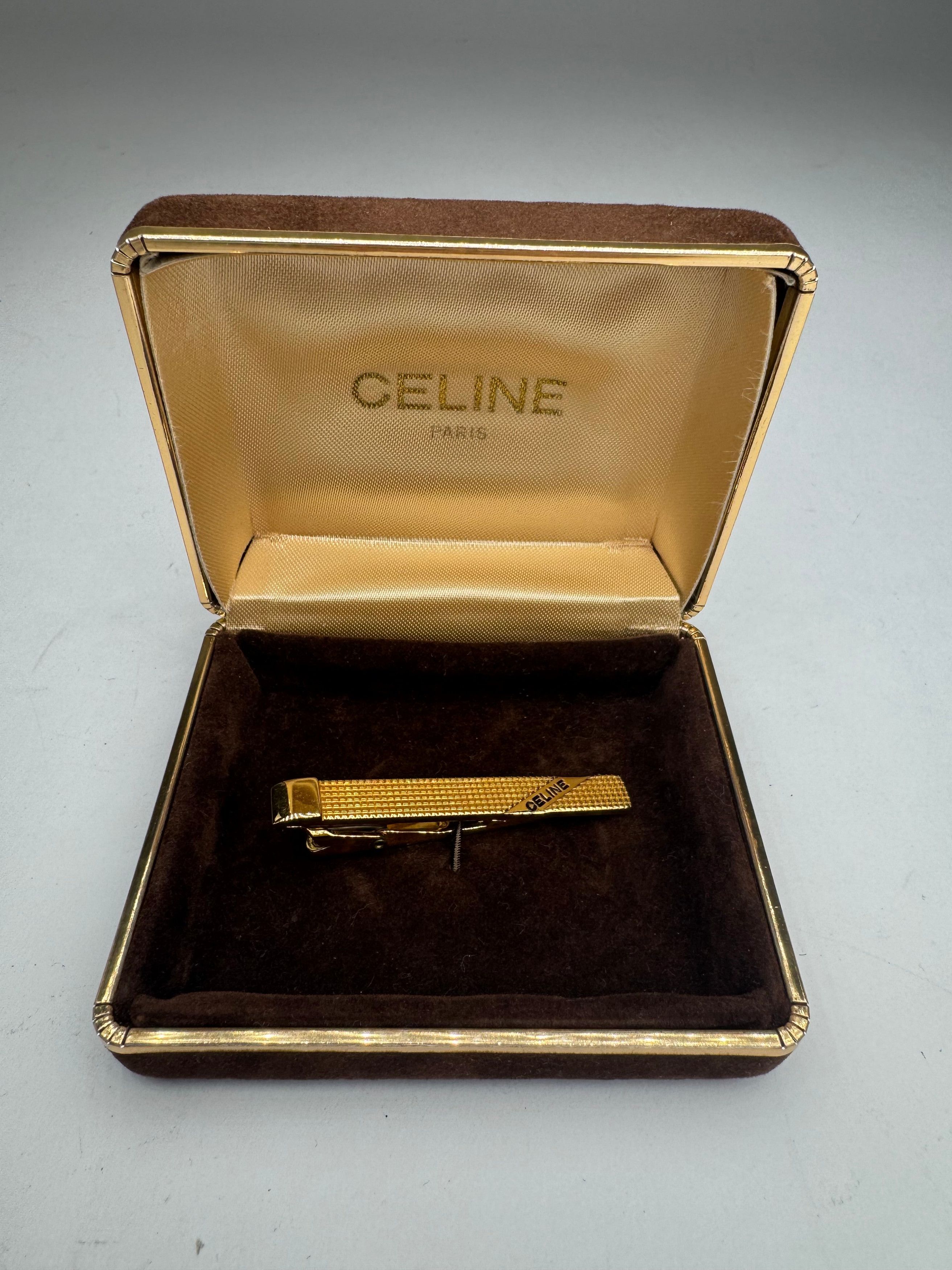 Celine Vintage Paris Money Tie Clamp Size ONE SIZE - 9 Thumbnail