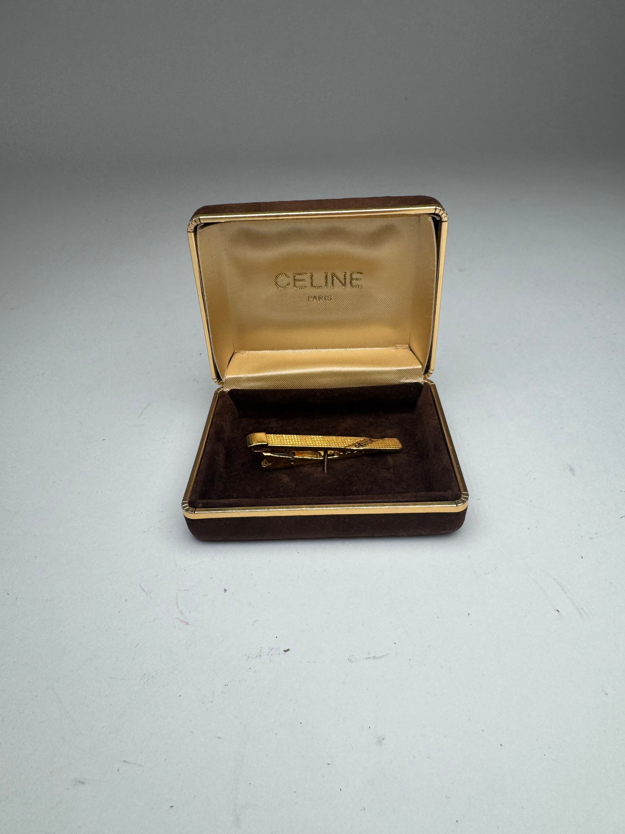 Celine Vintage Paris Money Tie Clamp Size ONE SIZE - 4 Thumbnail