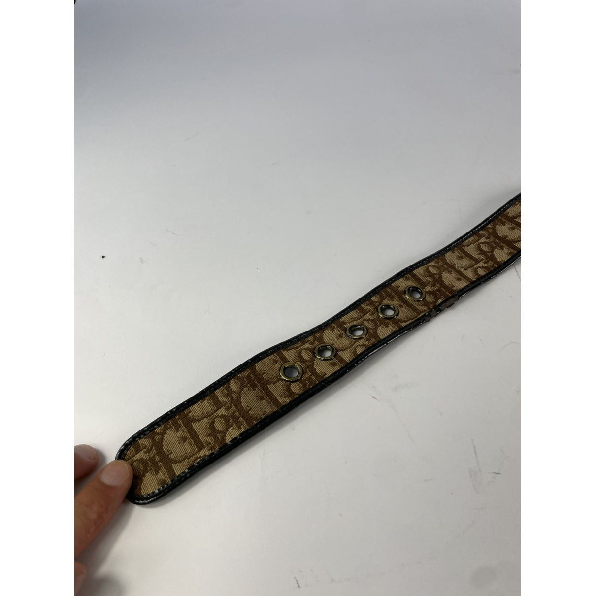 Dior Saddle Beige Leather Belt Size ONE SIZE - 5 Thumbnail