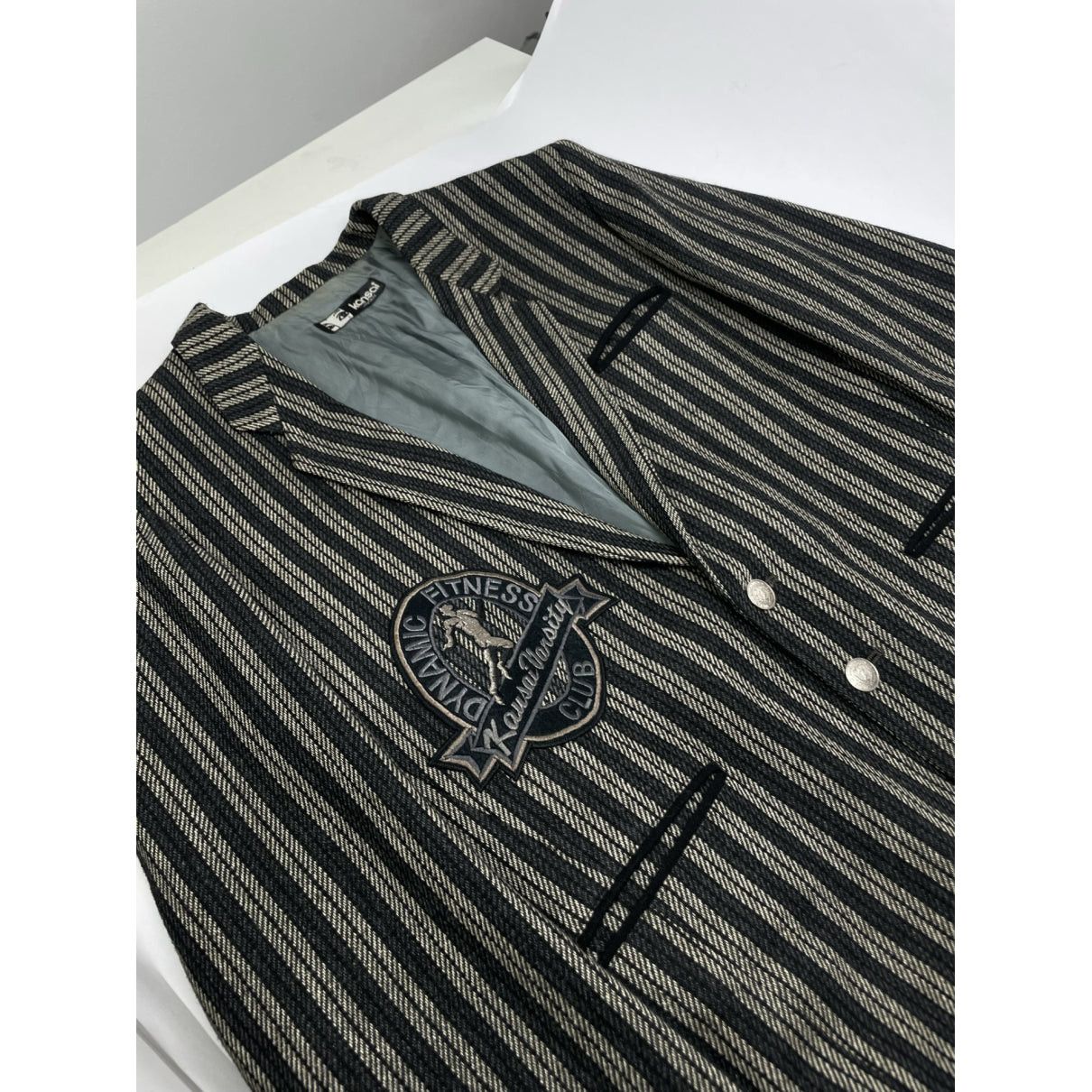 Kansai Yamamoto Anthracite Wool Jacket Size L / US 10 / IT 46 - 2 Thumbnail