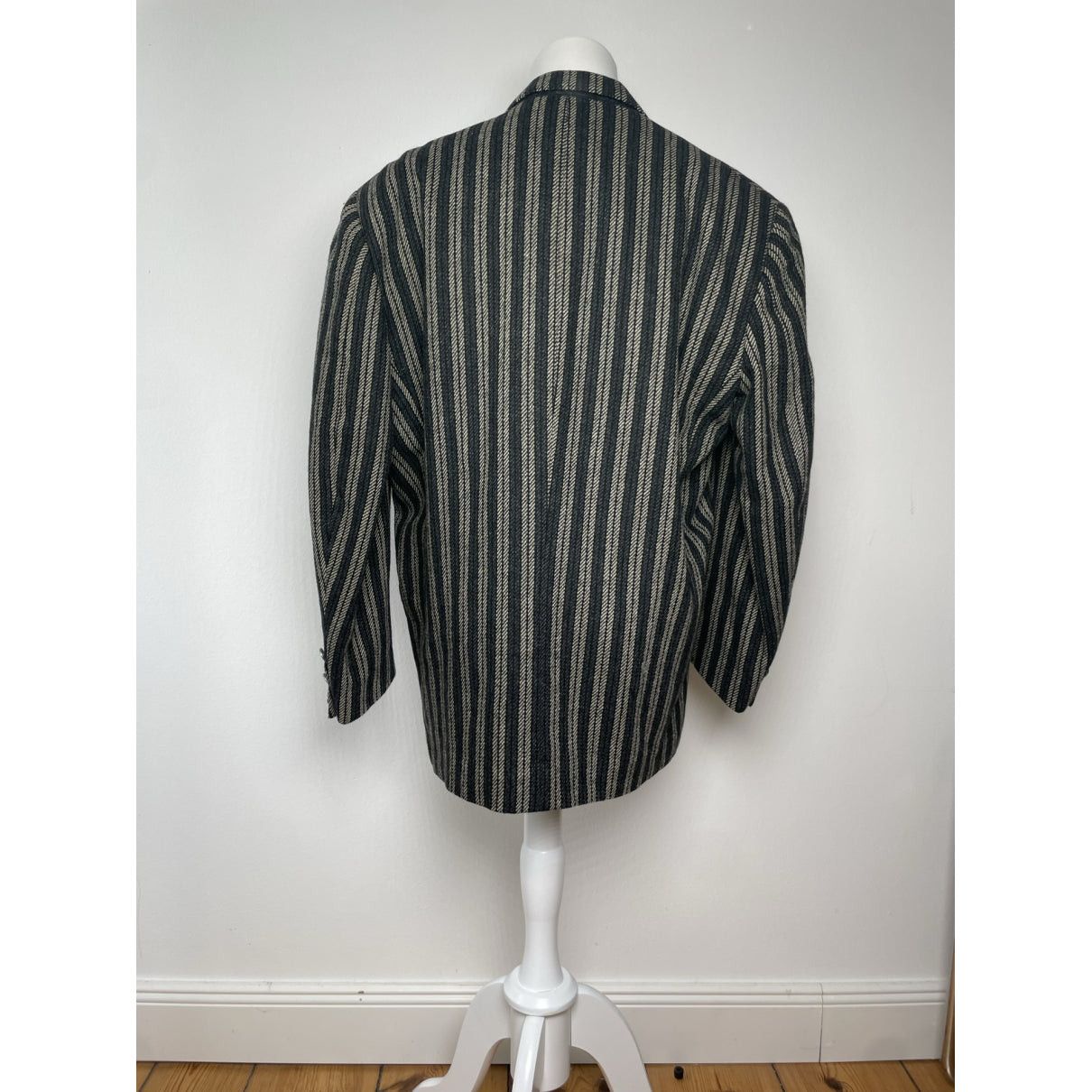 Kansai Yamamoto Anthracite Wool Jacket Size L / US 10 / IT 46 - 5 Thumbnail