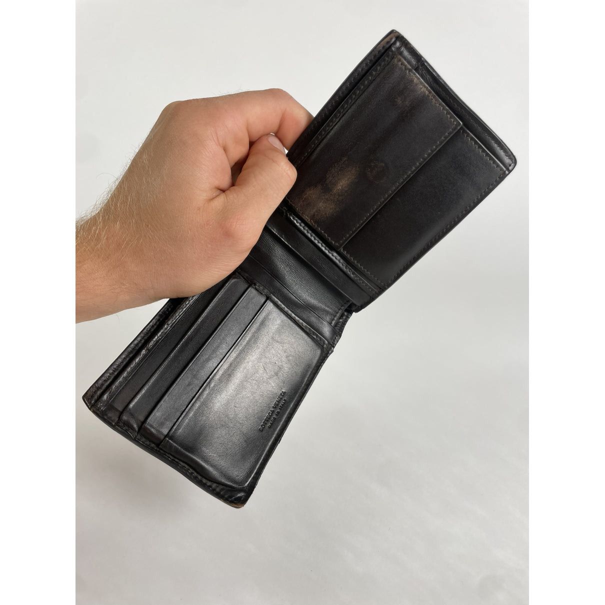 Bottega Veneta Intrecciato Brown Leather Wallet Size ONE SIZE - 5 Thumbnail
