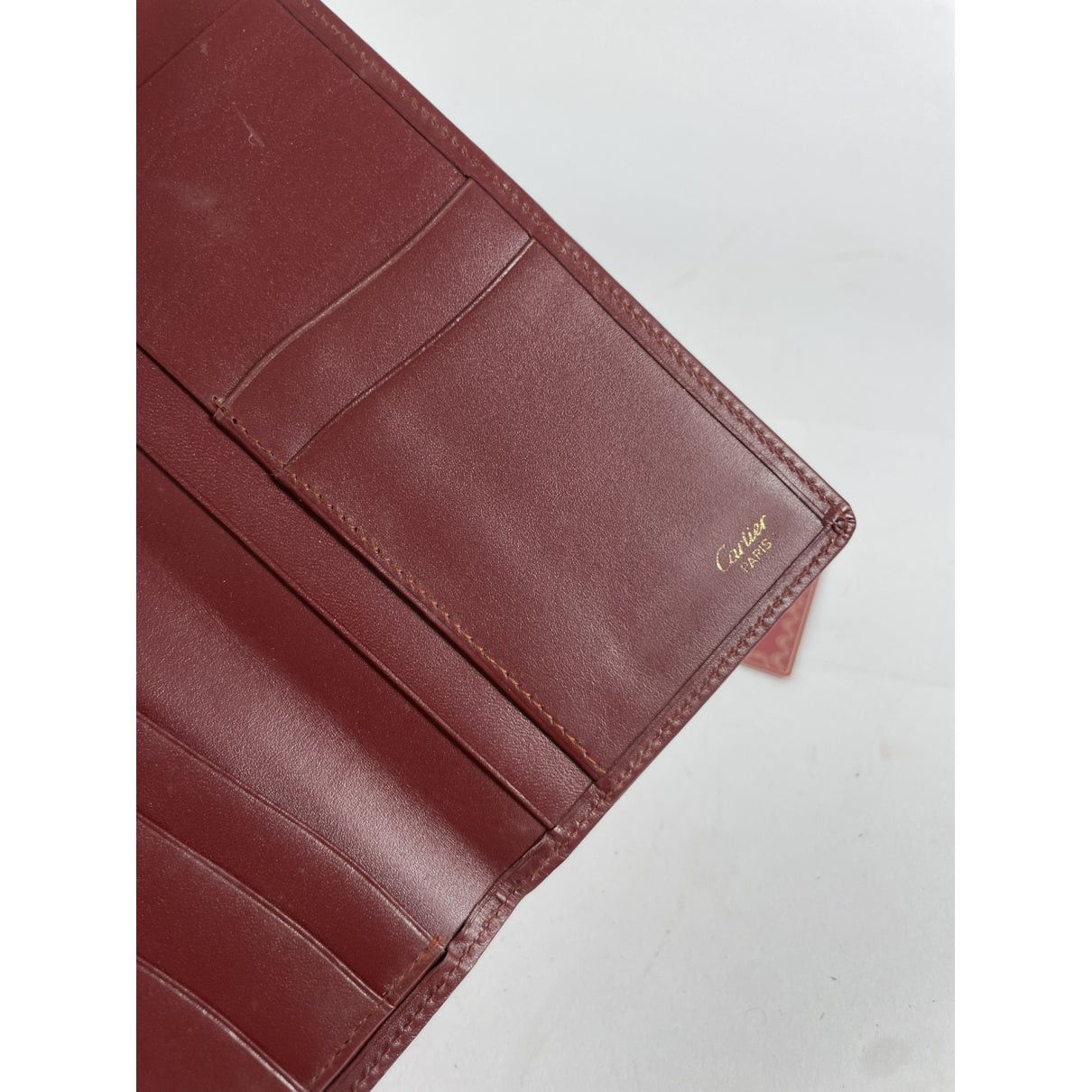Cartier Burgundy Patent Leather Purse Size ONE SIZE - 5 Thumbnail