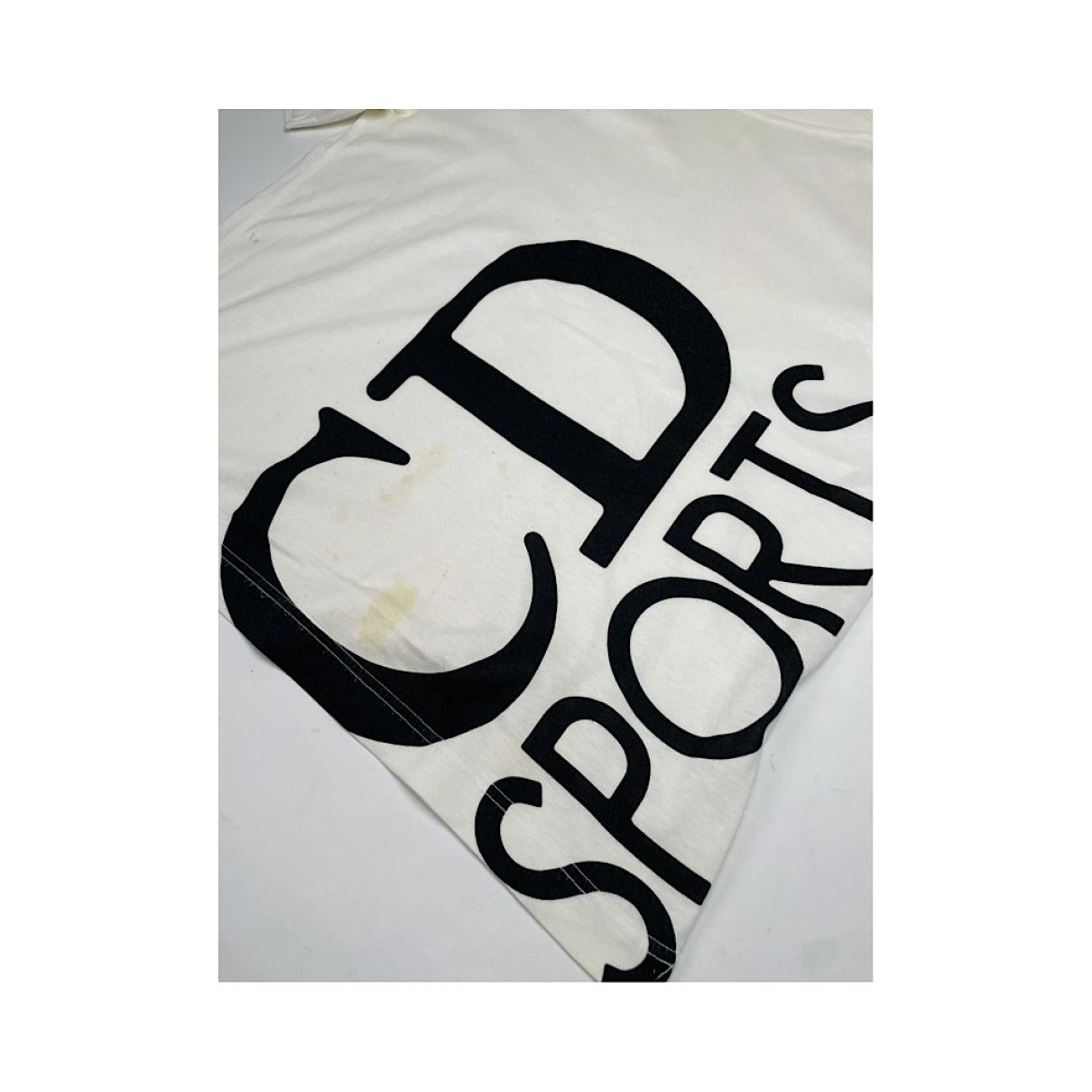 Dior J'adore White Cotton Top Size S / US 4 / IT 40 - 3 Thumbnail