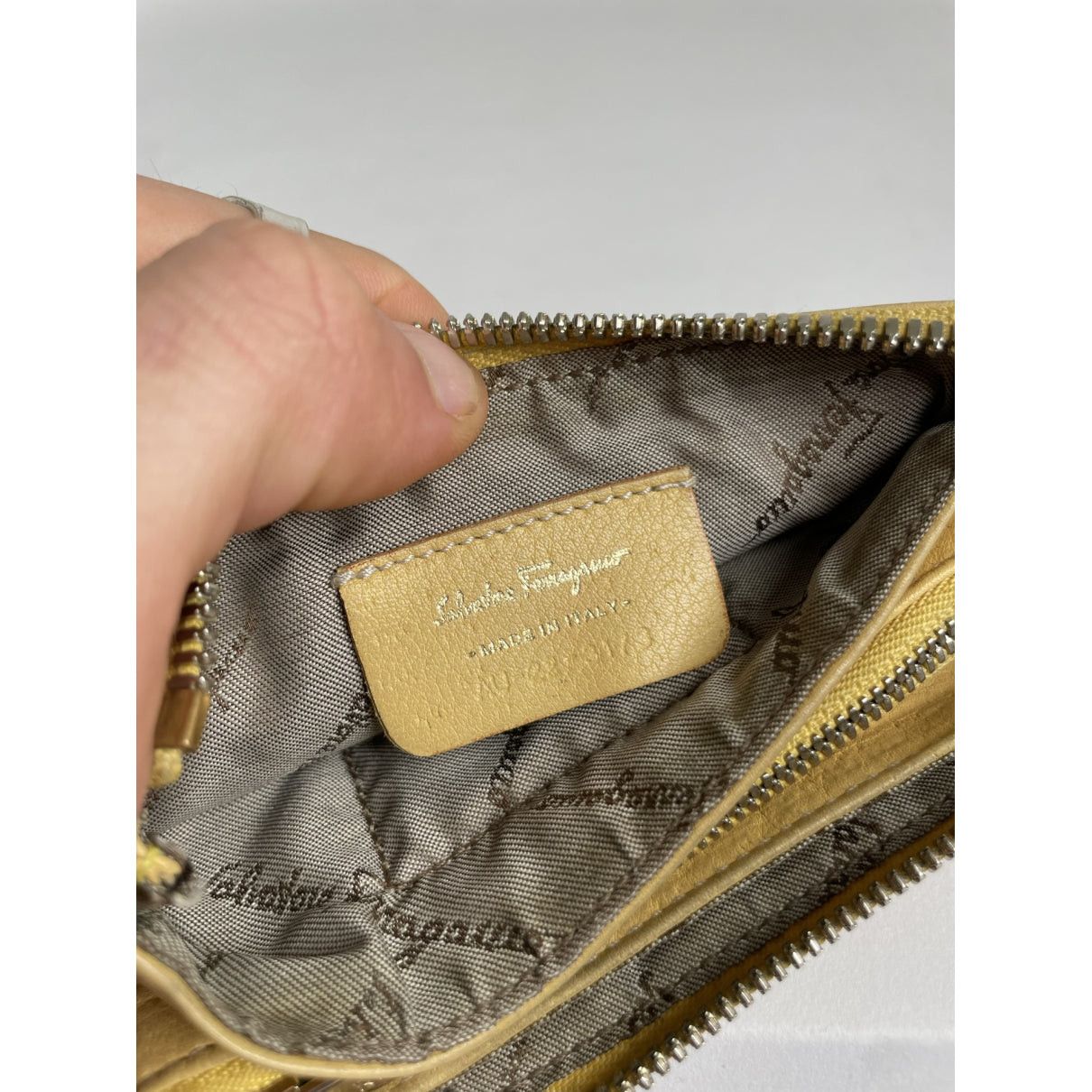 Salvatore Ferragamo Beige Leather Wallet Size ONE SIZE - 4 Thumbnail