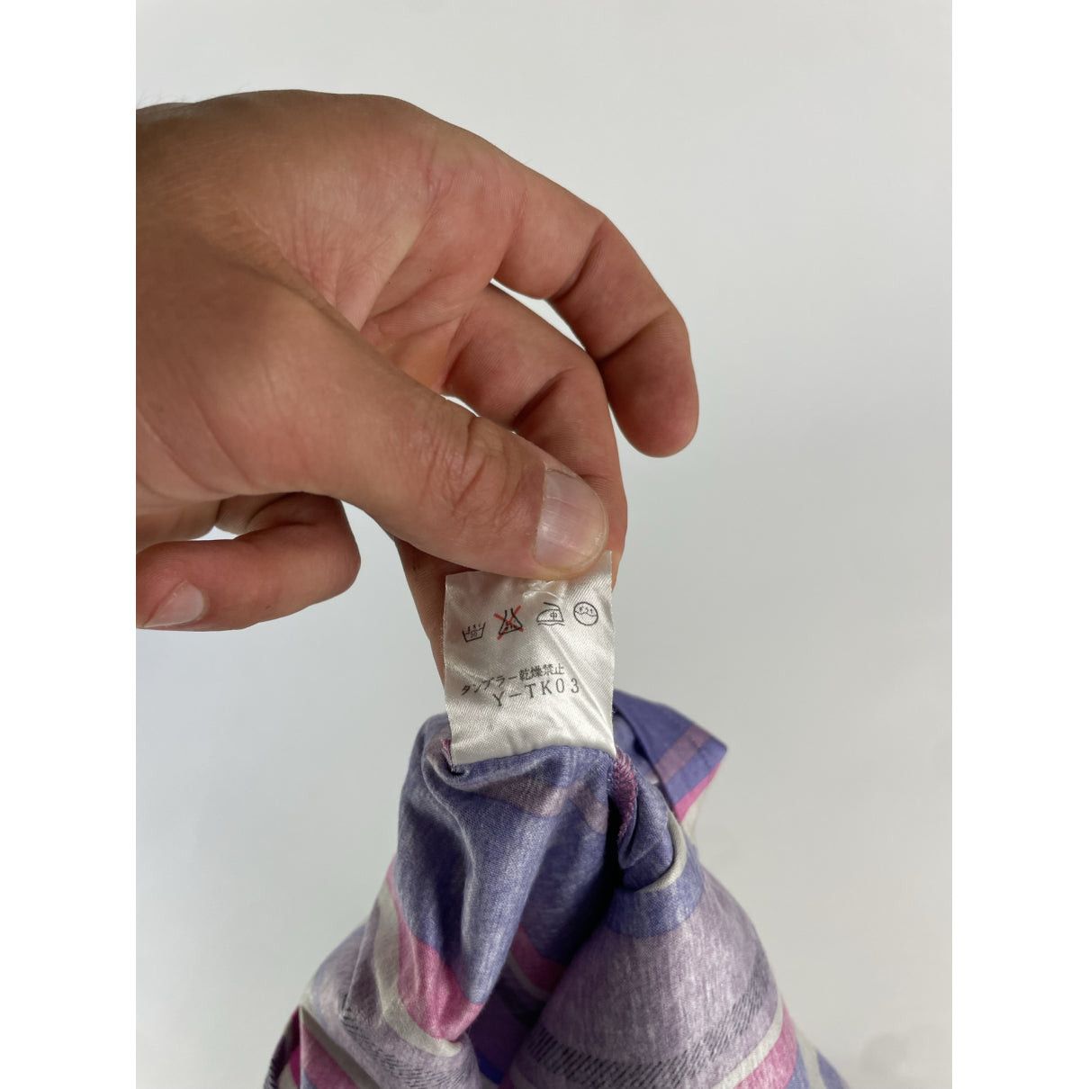Dior J'A Purple Cotton Top Size L / US 10 / IT 46 - 3 Thumbnail