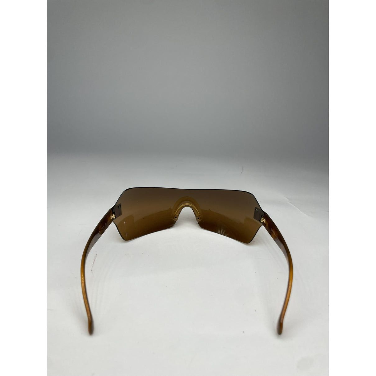 Chanel Brown Plastic Sunglasses Size ONE SIZE - 3 Thumbnail