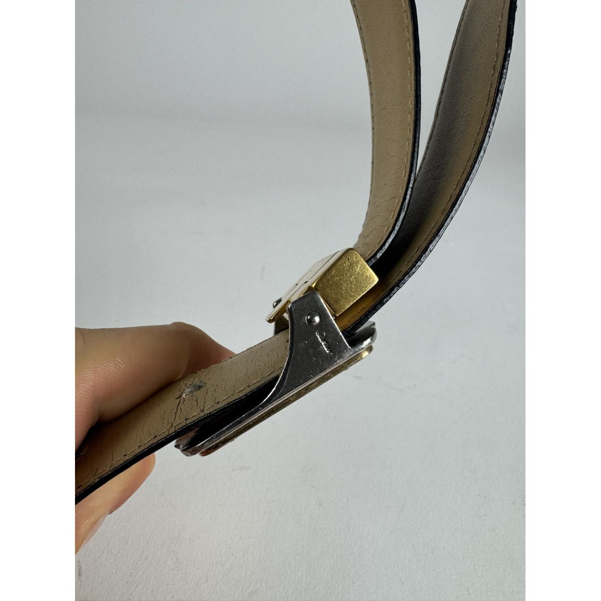 Cartier Black Leather Belt Size ONE SIZE - 2 Thumbnail
