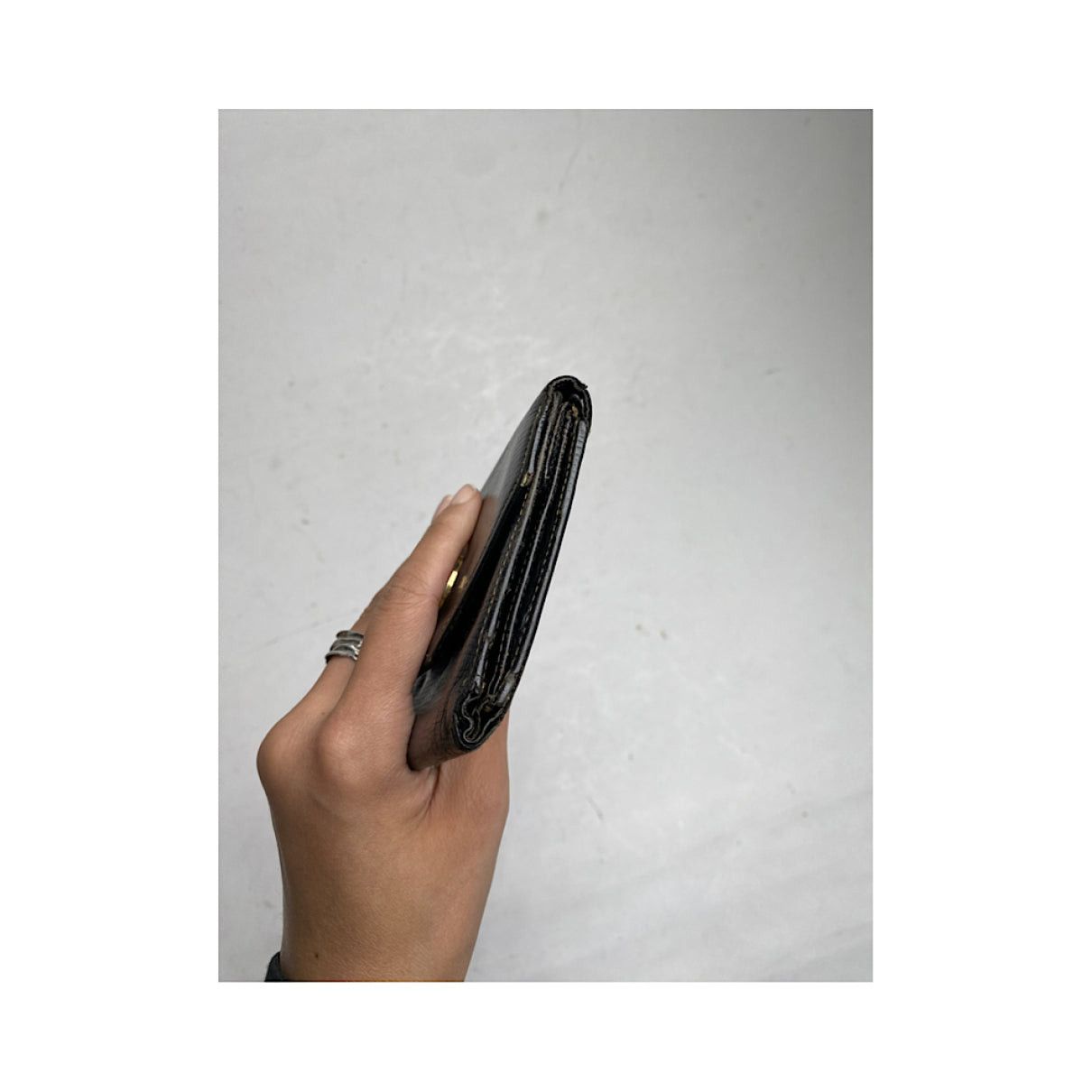 Celine Triomphe Black Leather Wallet Size ONE SIZE - 5 Thumbnail