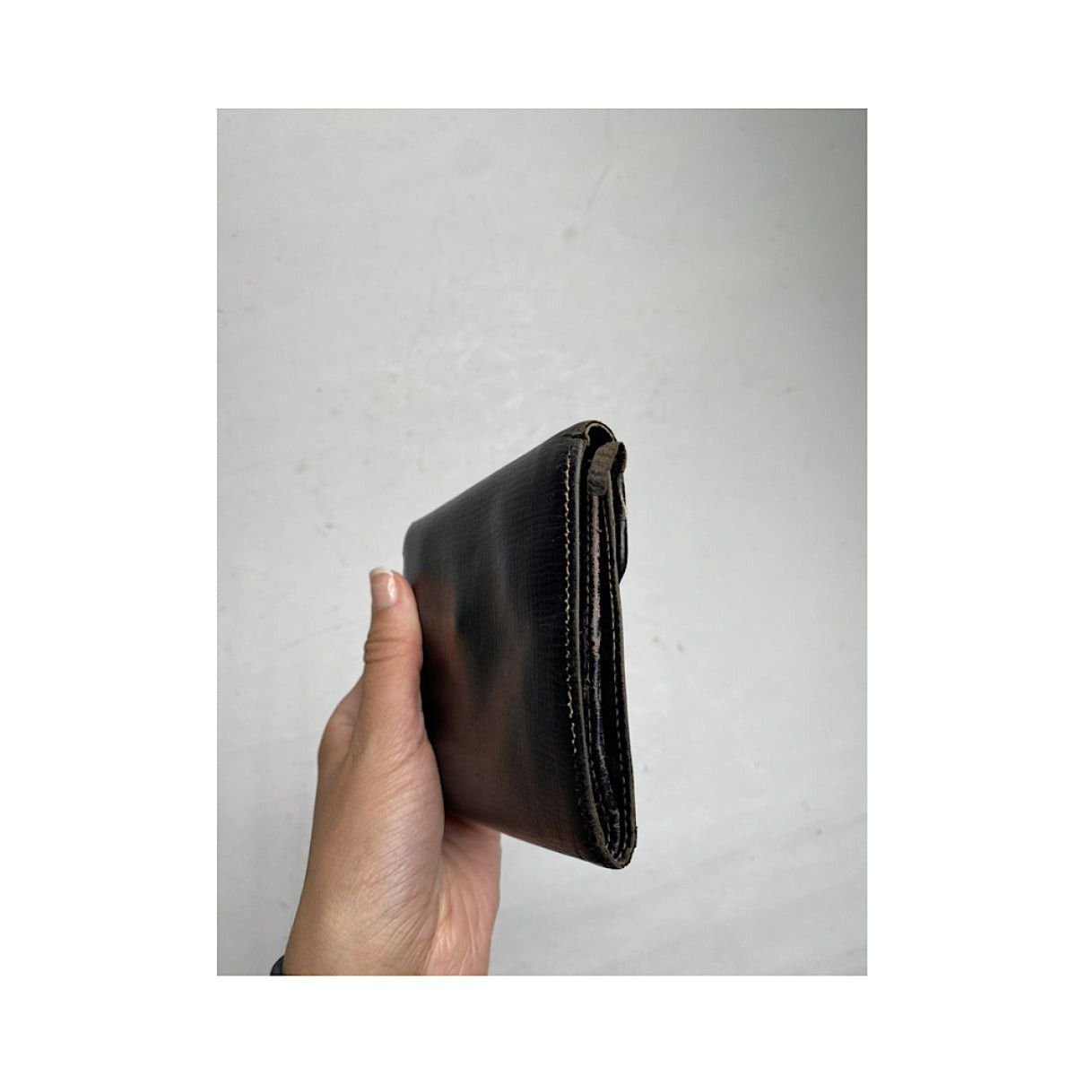 Celine Triomphe Black Leather Wallet Size ONE SIZE - 4 Thumbnail