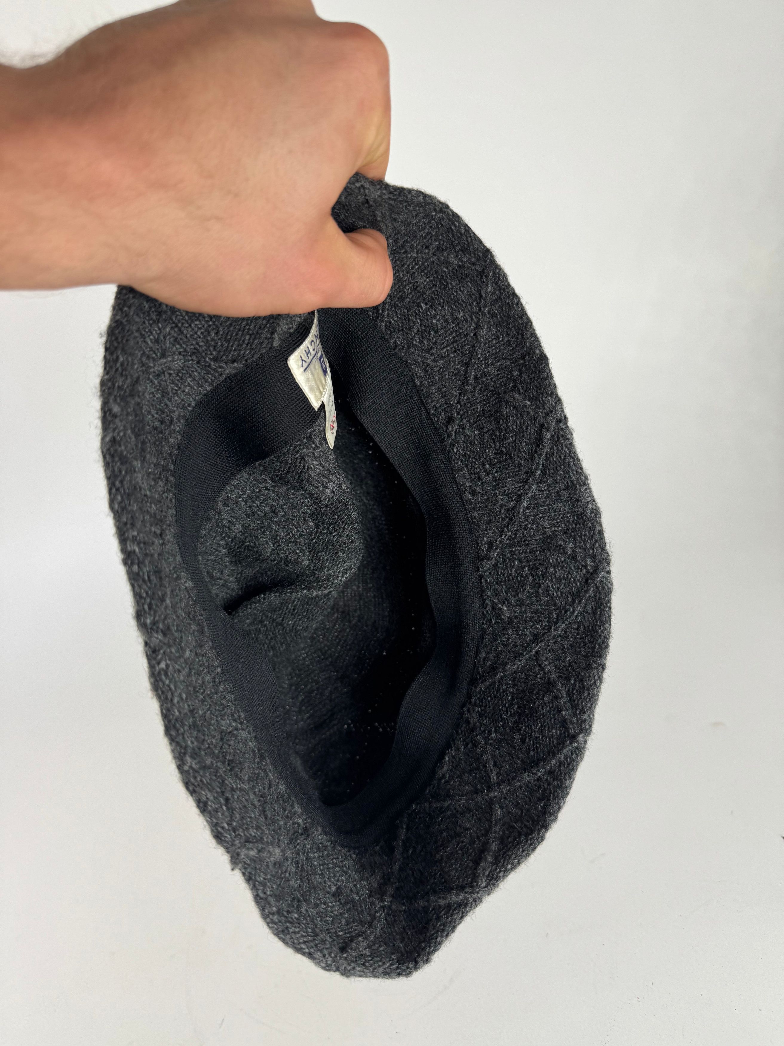 Givenchy Vintage Wool Hat Black/Anthrazite M Size ONE SIZE - 7 Thumbnail